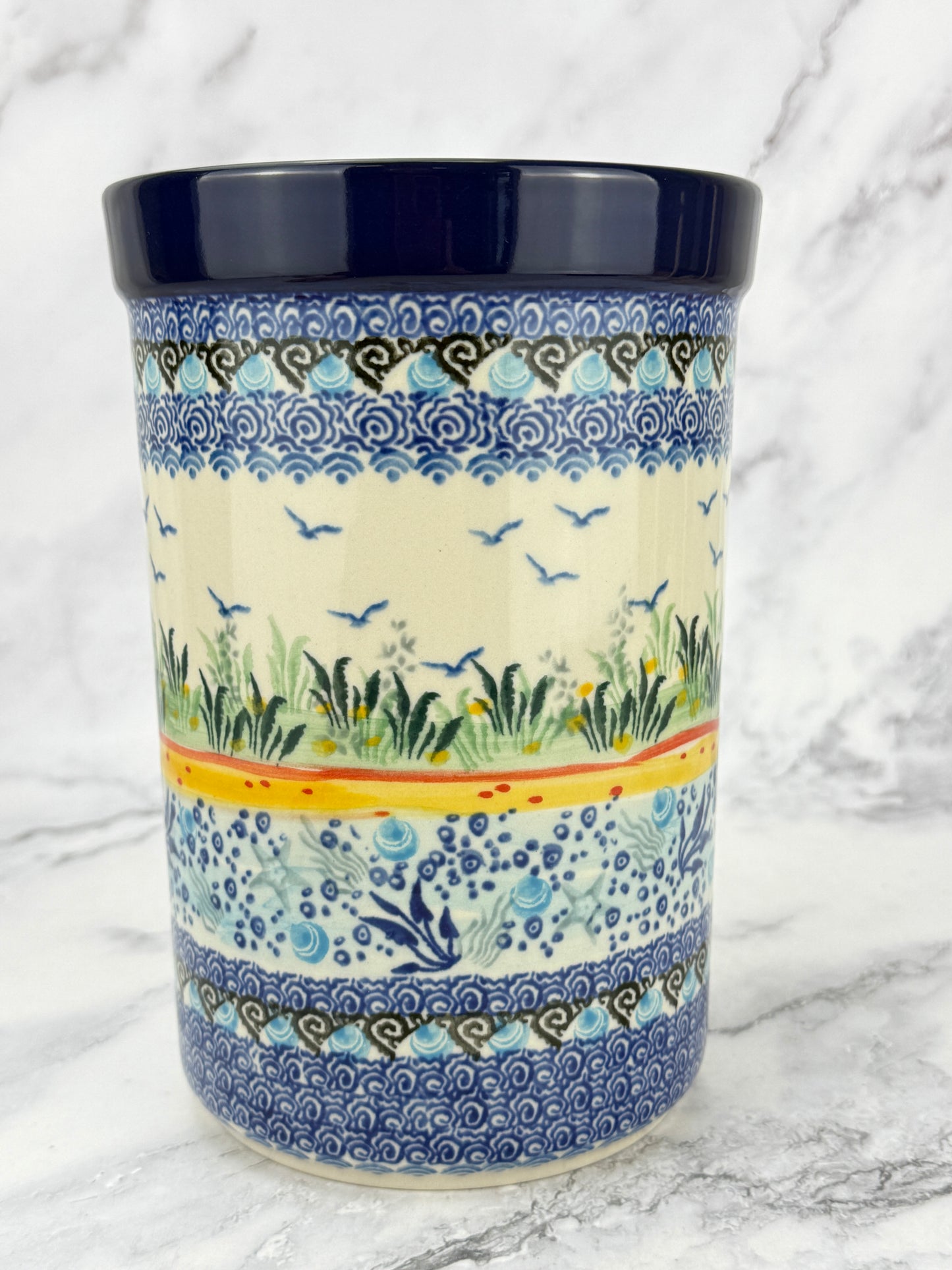 Tall Unikat Utensil Crock - Shape 169 - Pattern U5220