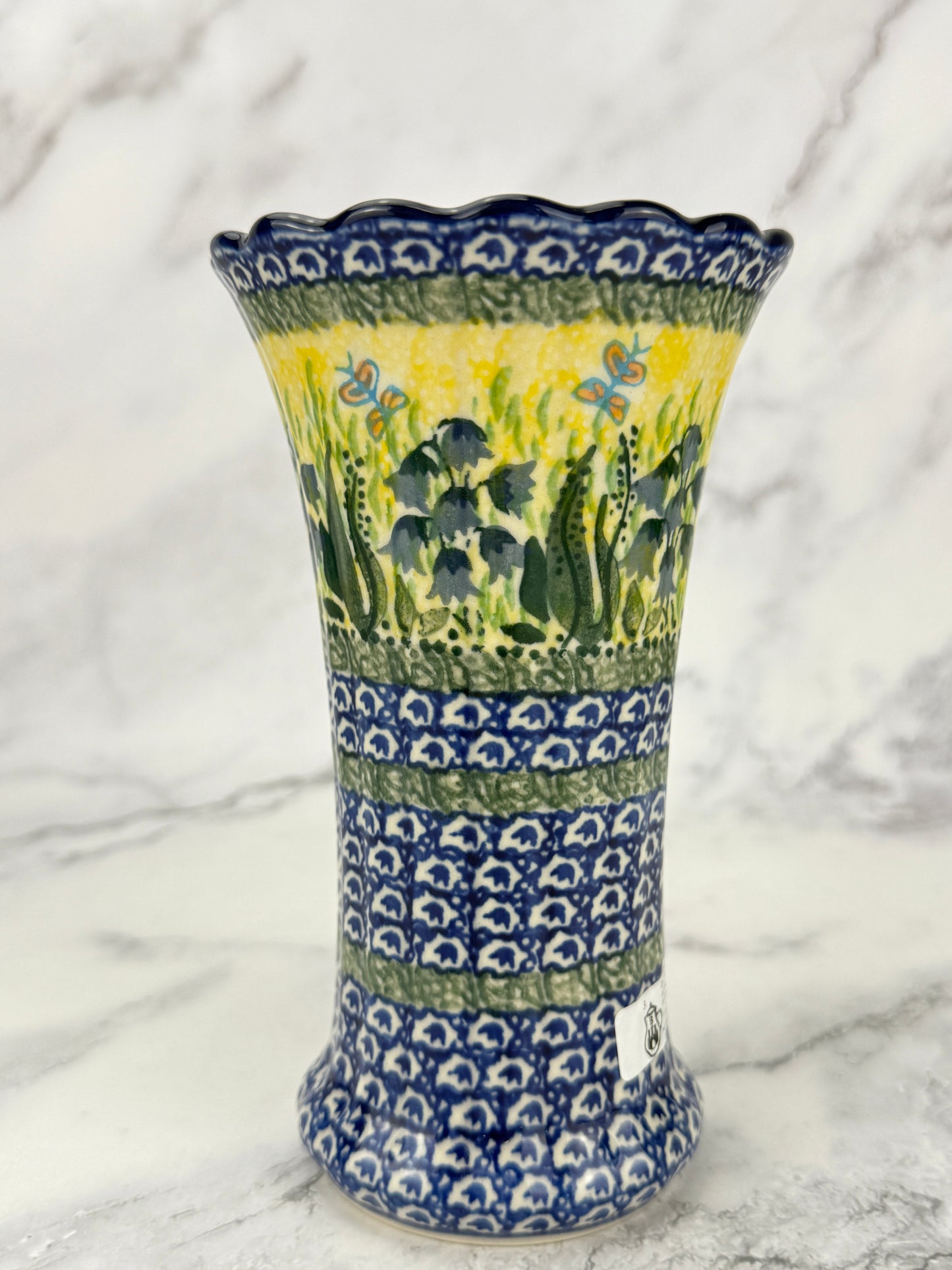 Ruffled Unikat Vase - Shape 50 - Pattern U1483