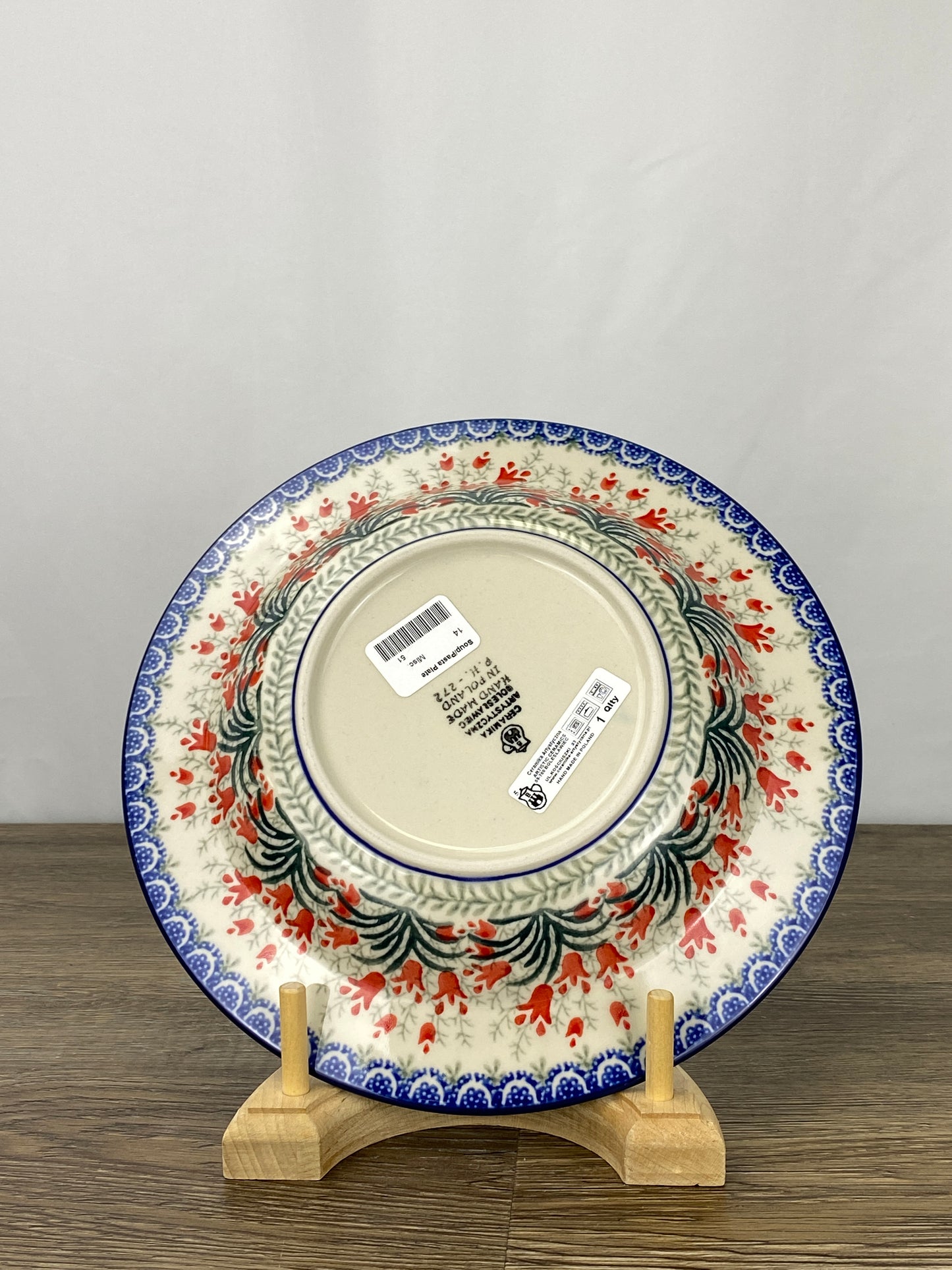 Soup / Pasta Plate - Shape 14 - Pattern 1437