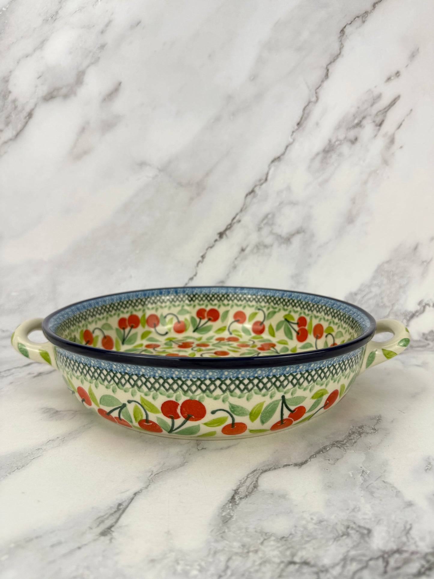 10" Round Baker With Handles - Shape 420 - Pattern 3250