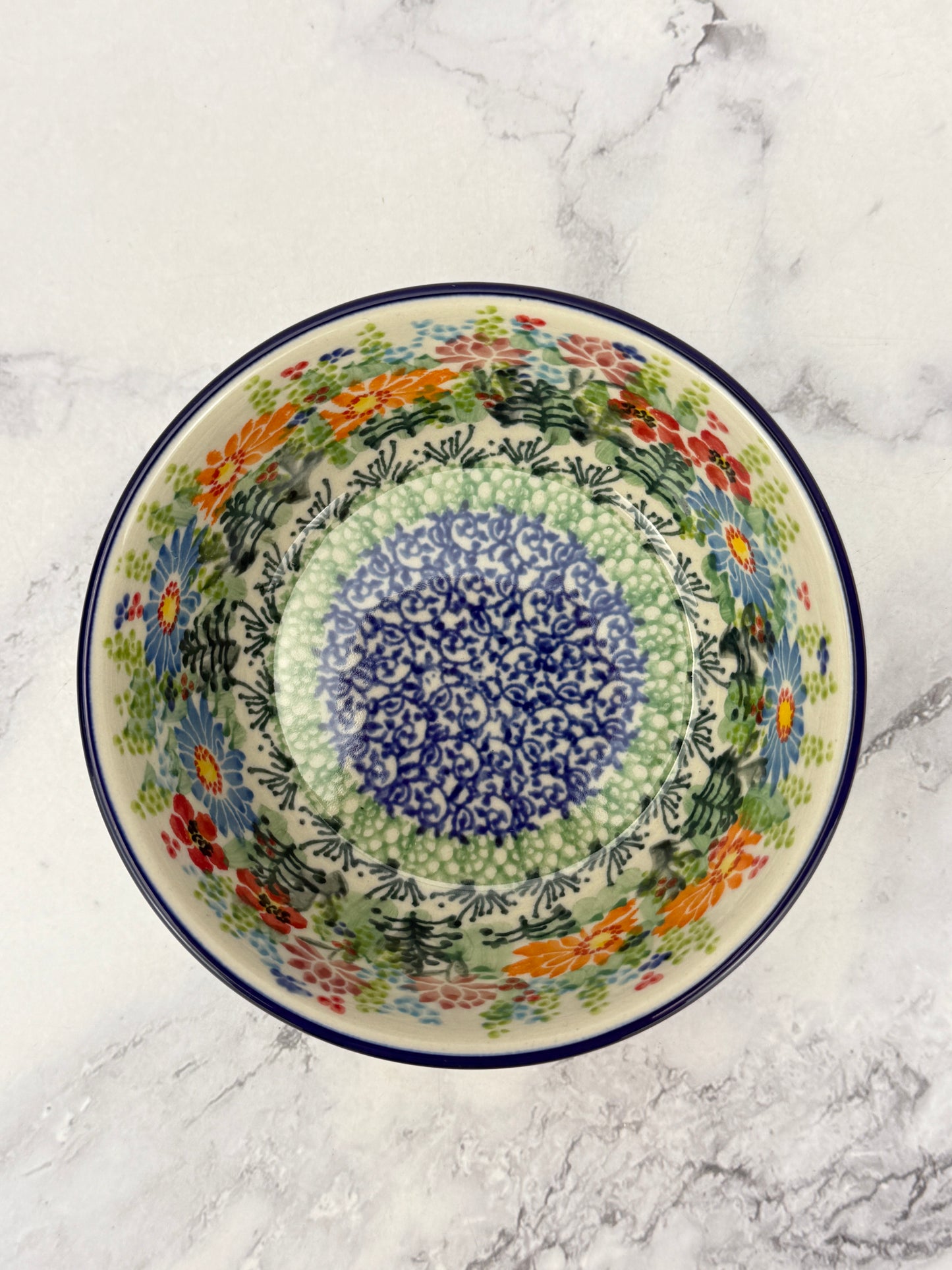 Small Unikat Cereal / Dessert Bowl - Shape 17 - Pattern U5237