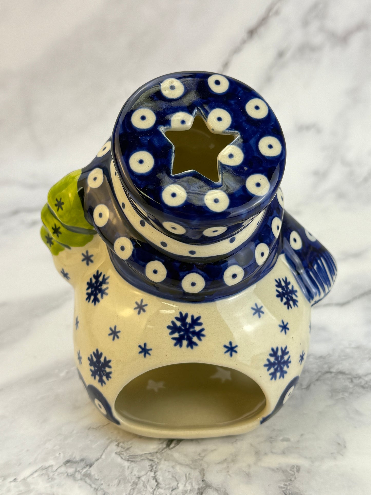 Vena Small Snowman - Shape V655 - Snowflake Owl Eye