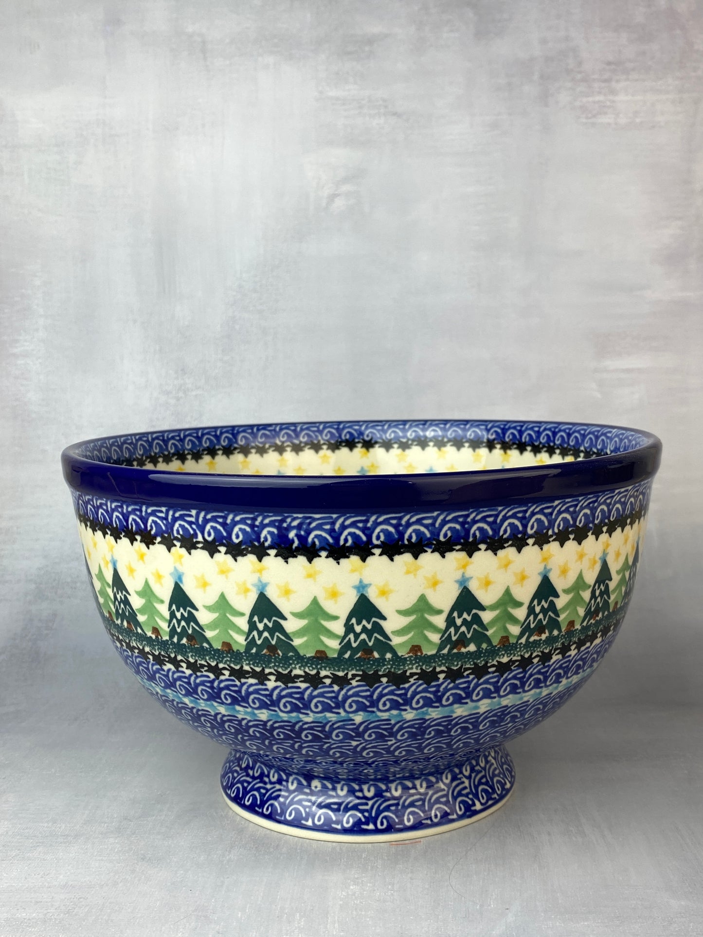 Pedestal Serving Bowl - Shape A14 - Pattern 1284