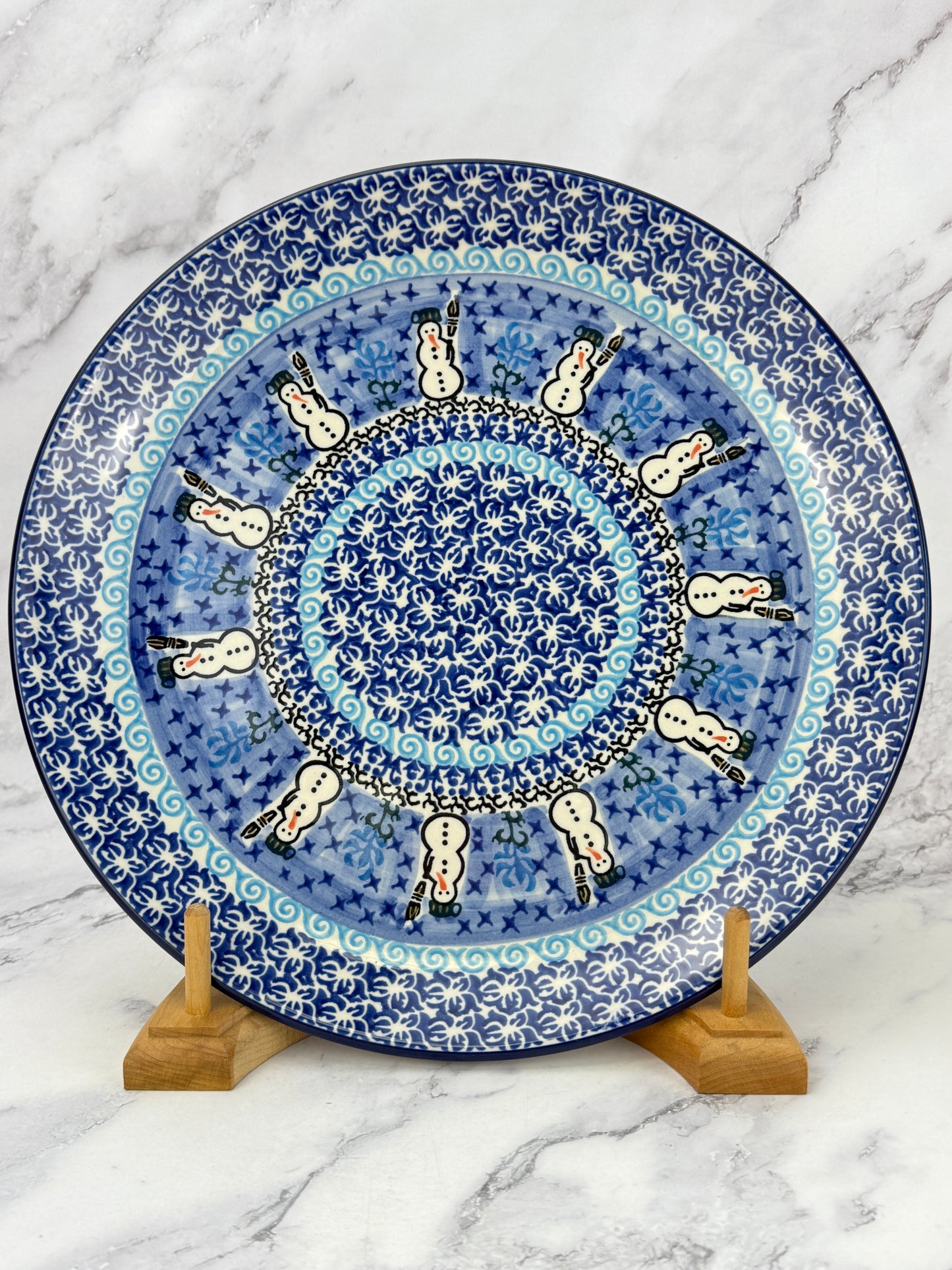 12'' Round Unikat Platter - Shape 256 - Pattern U1634