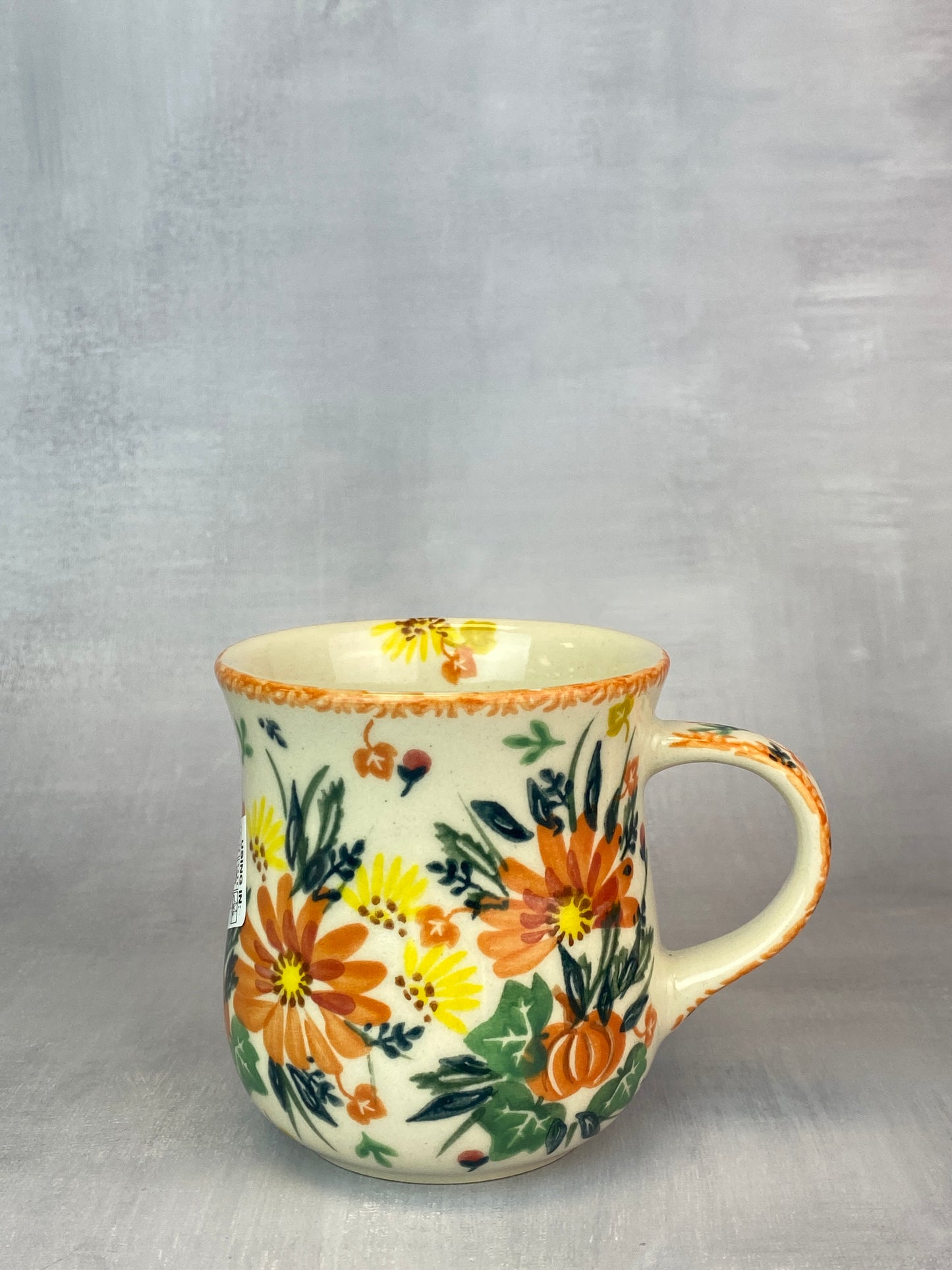 Vena Unikat 8oz Mug - Shape V053 - Mums and Pumpkins