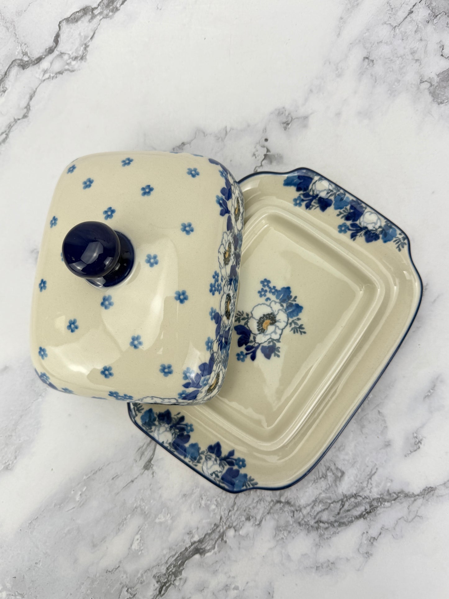 Euro Butter Dish - Shape 295 - Pattern 2222