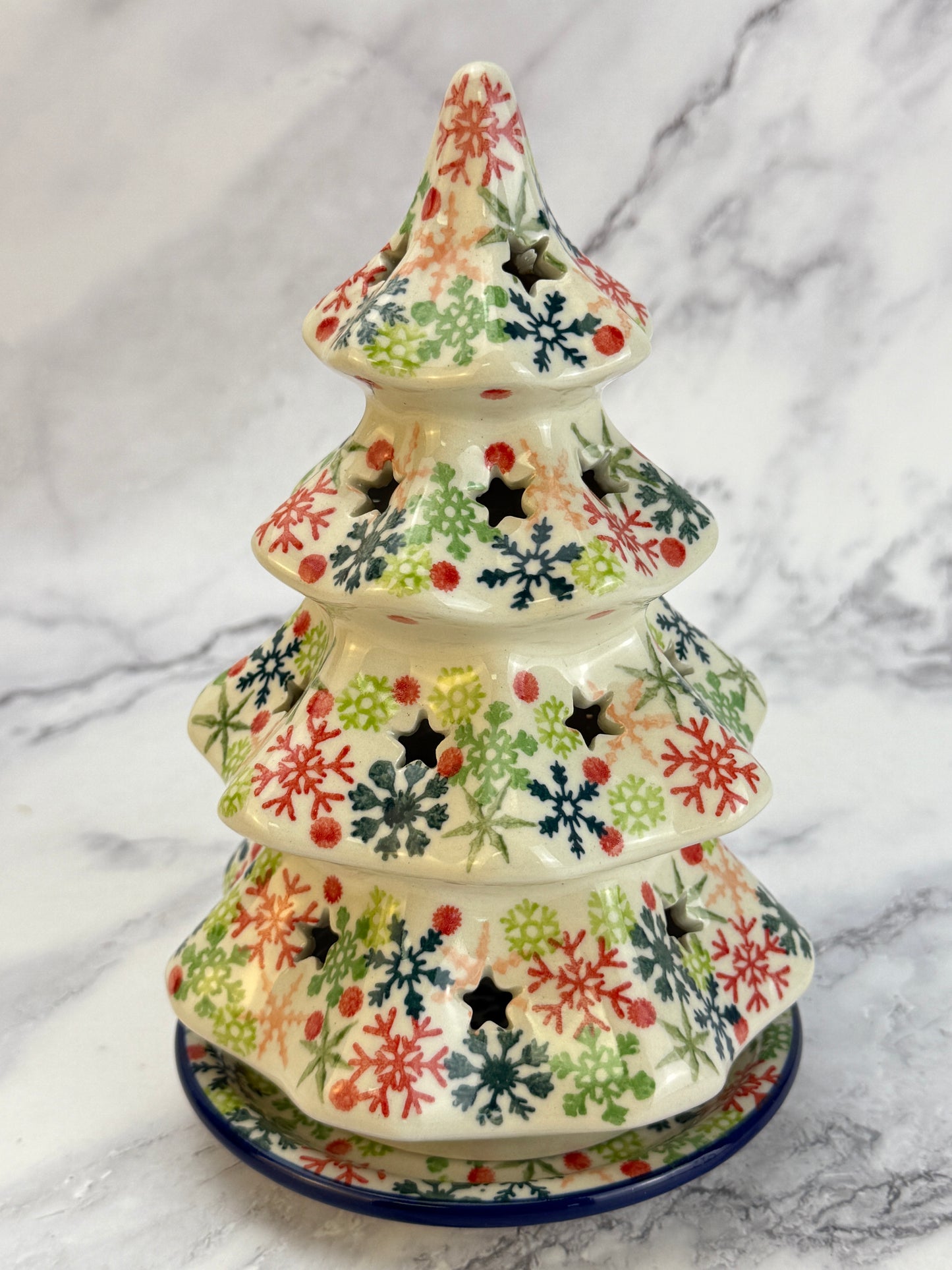 8" Unikat Christmas Tree - Shape 602 - Pattern U5038