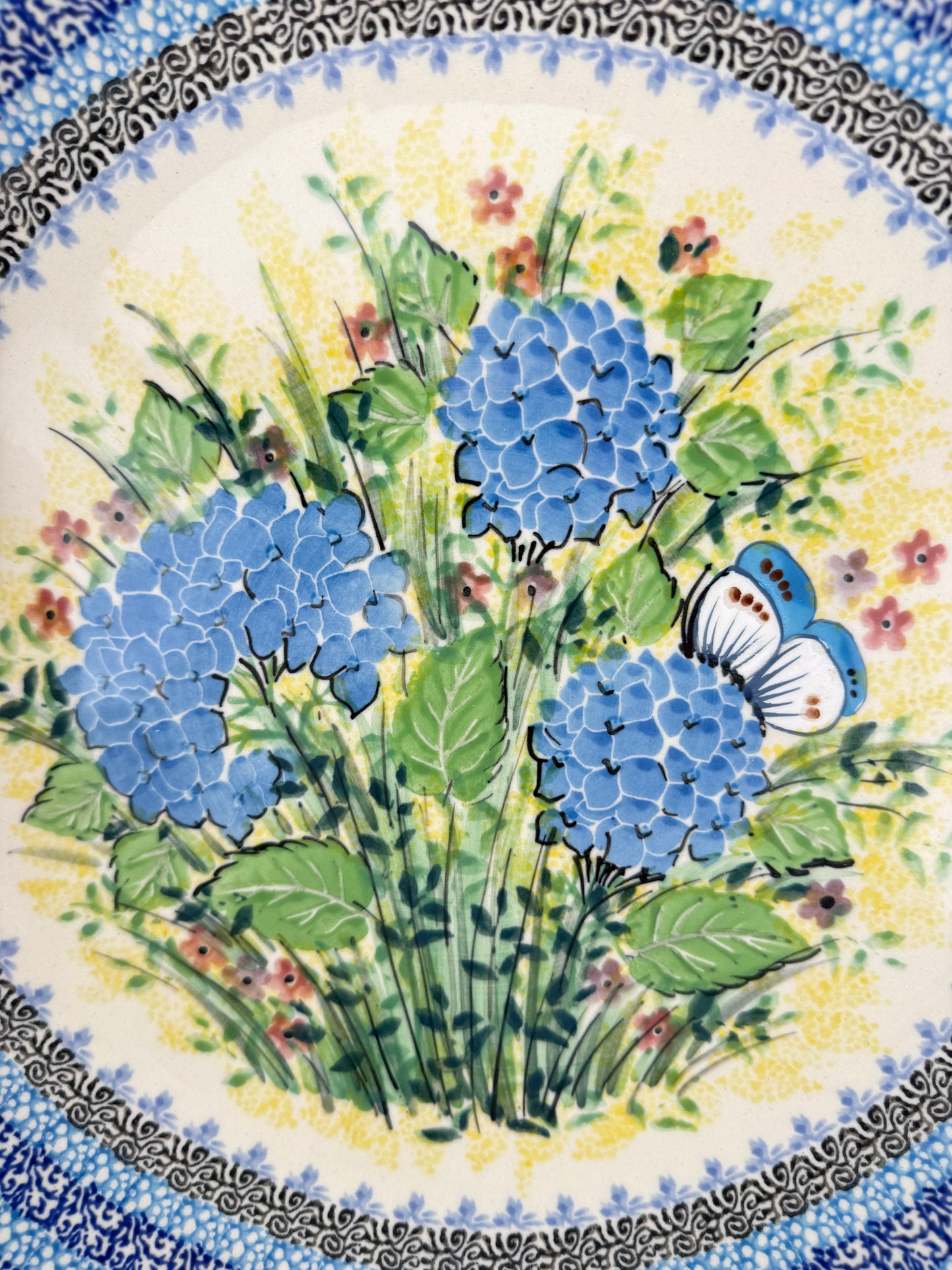12'' Round Unikat Platter - Shape 256 - Pattern U5048