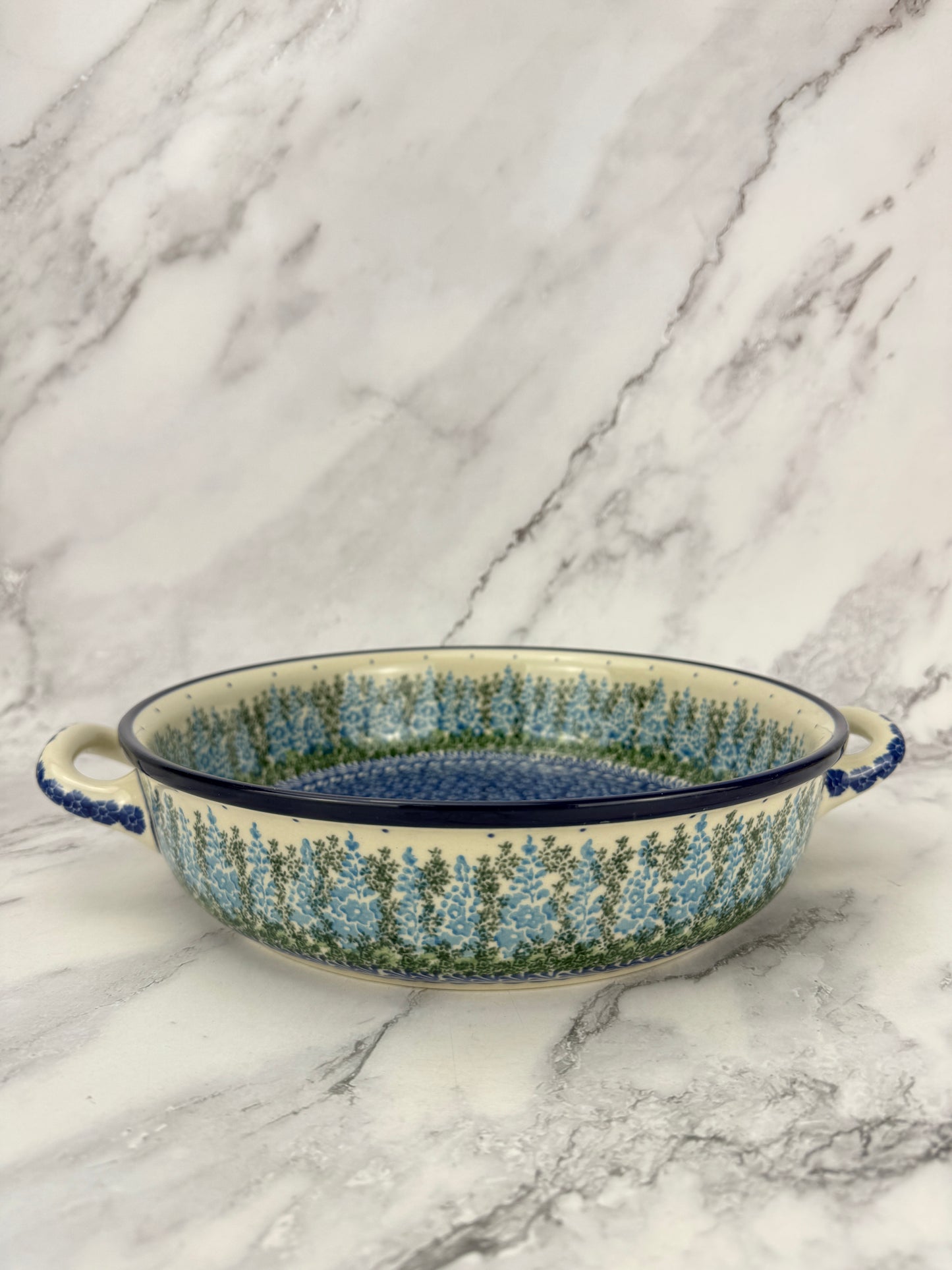 10" Round Baker With Handles - Shape 420 - Pattern 3279
