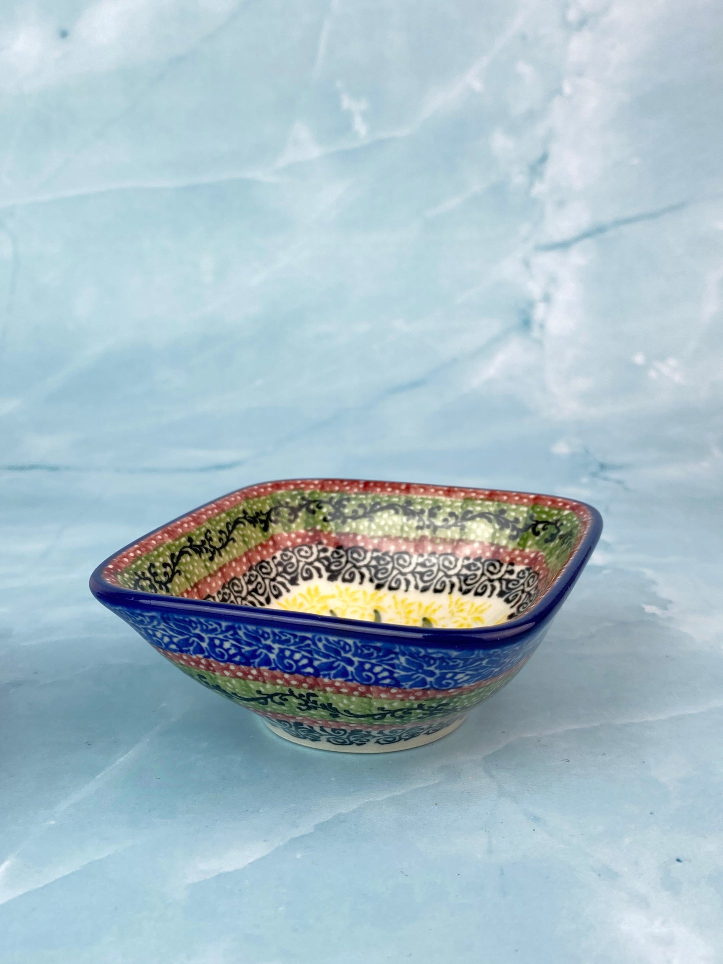 Square Unikat Bowl - Shape D11 - Pattern U4288