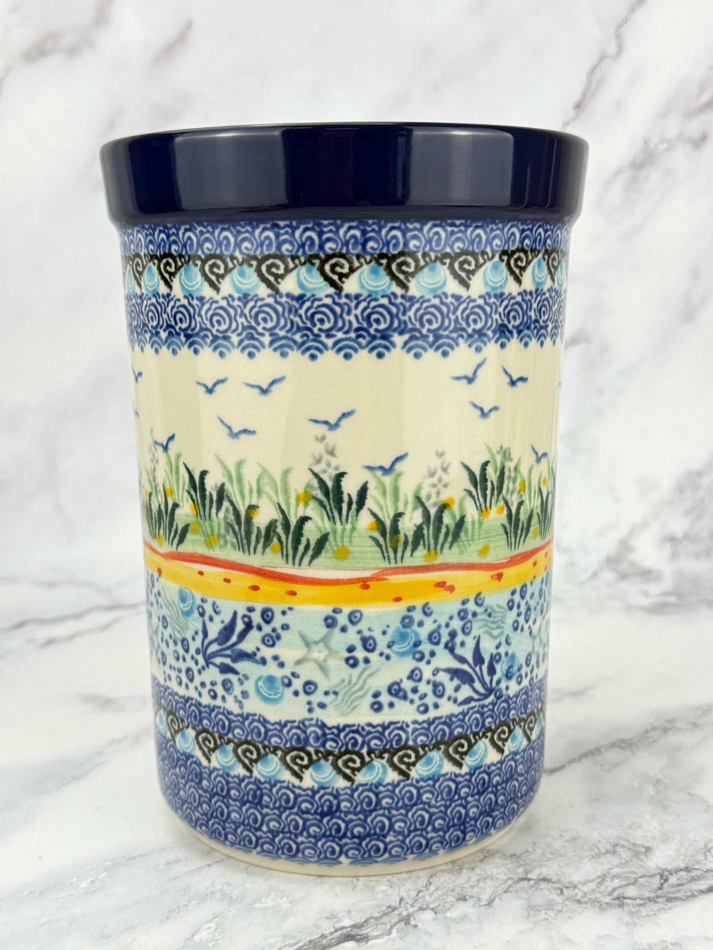 Tall Unikat Utensil Crock - Shape 169 - Pattern U5220