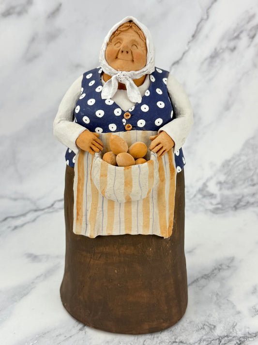 Clay Babcia - Striped Apron (B)
