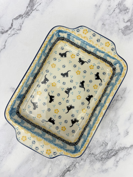 Rectangular Baker with Handles - Shape A84 - Pattern 2153
