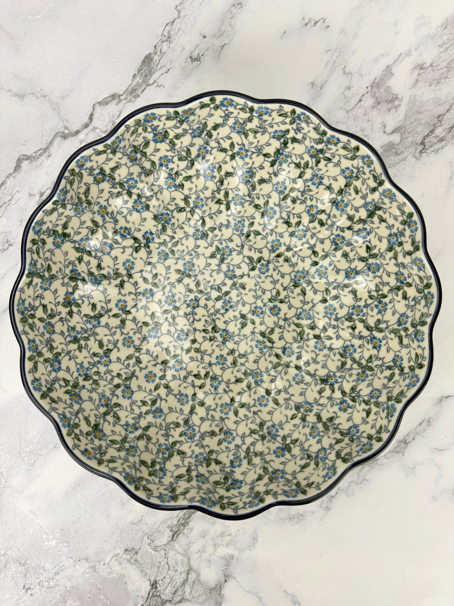 Large Scalloped Bowl - Shape 447 - Pattern 2089