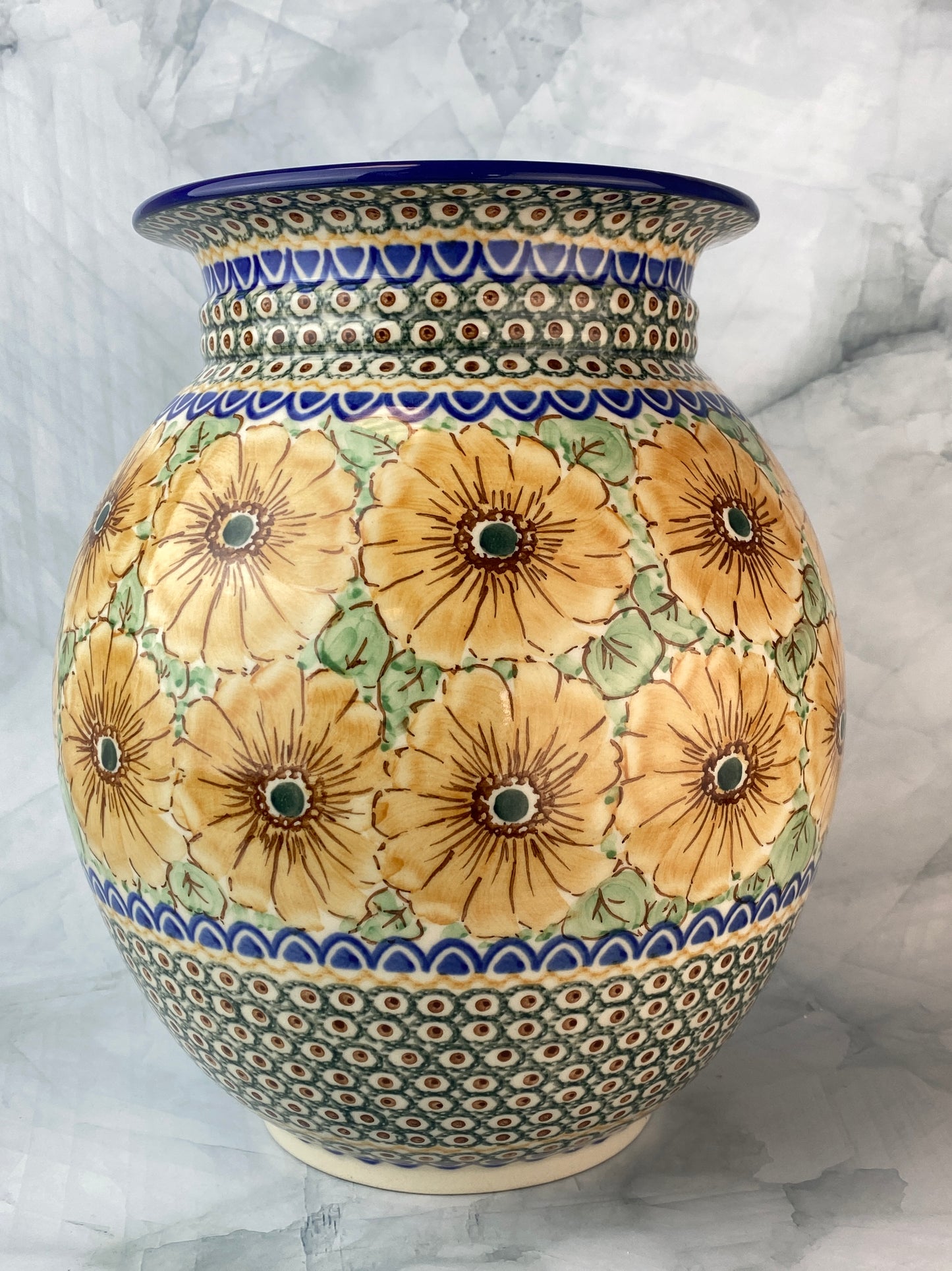 SALE Wide Unikat Regency Vase - Shape 93 - Pattern U740