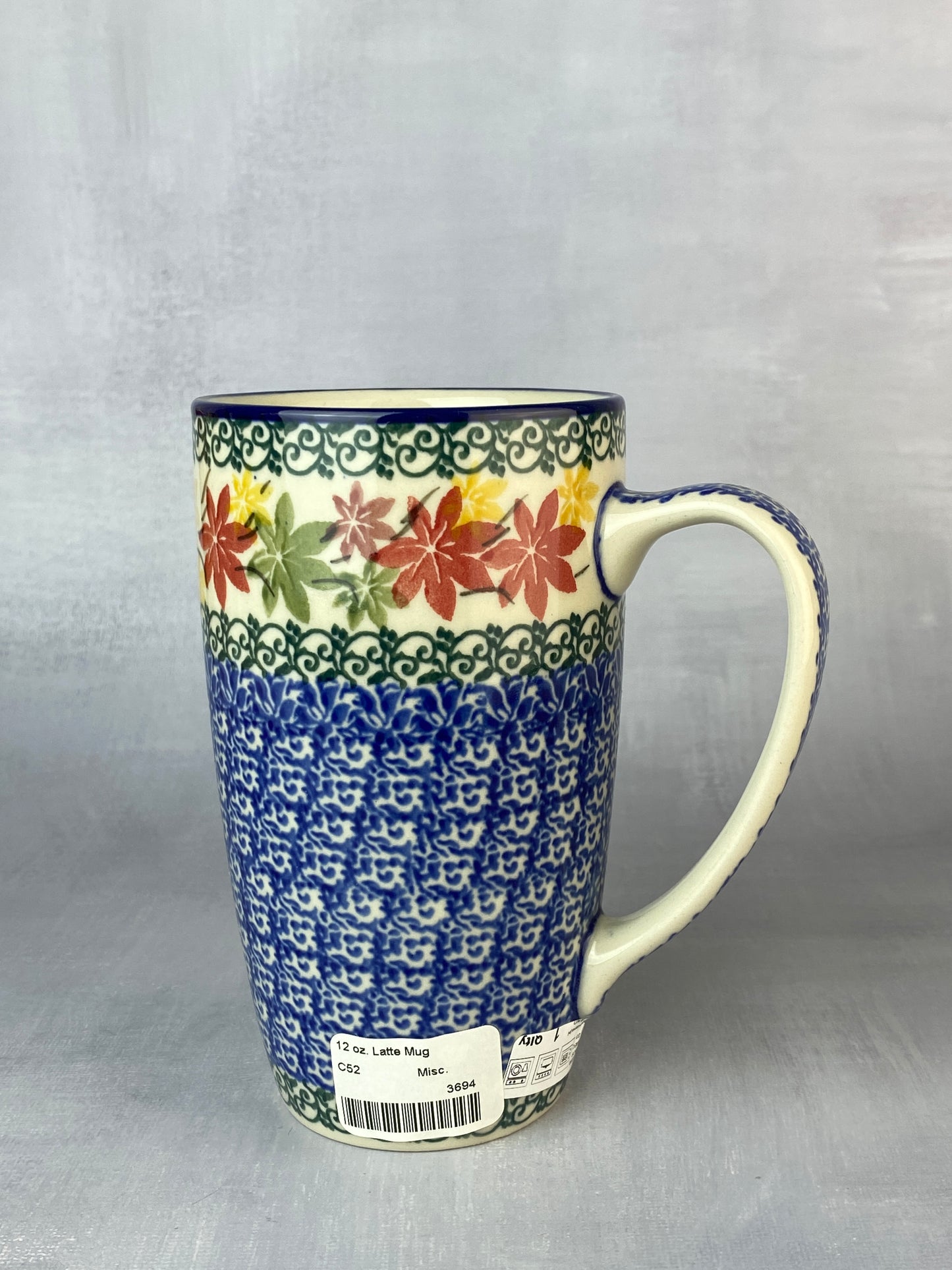 SALE Latte Mug - Shape C52 - Pattern 2533