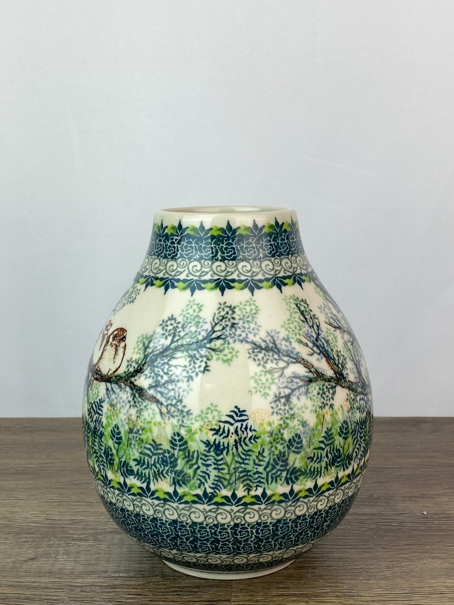 Round Unikat Vase - Shape F15 - Pattern U5012