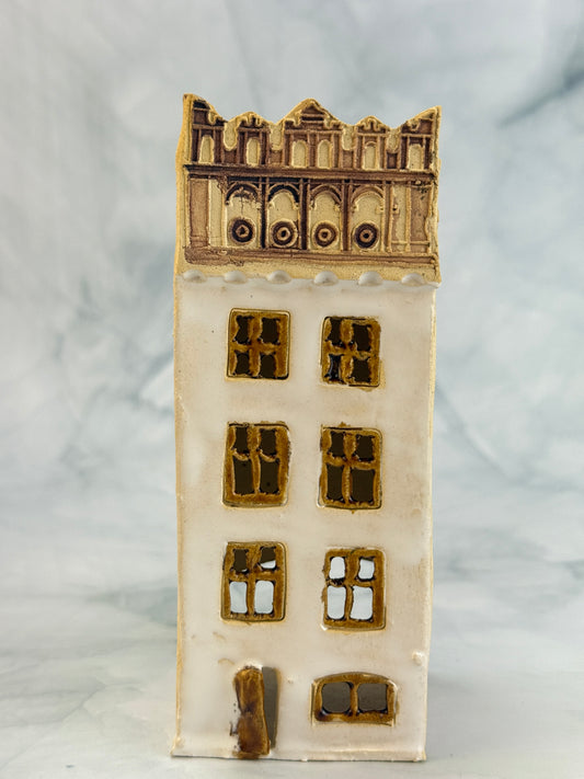 Ceramic Votive House - E