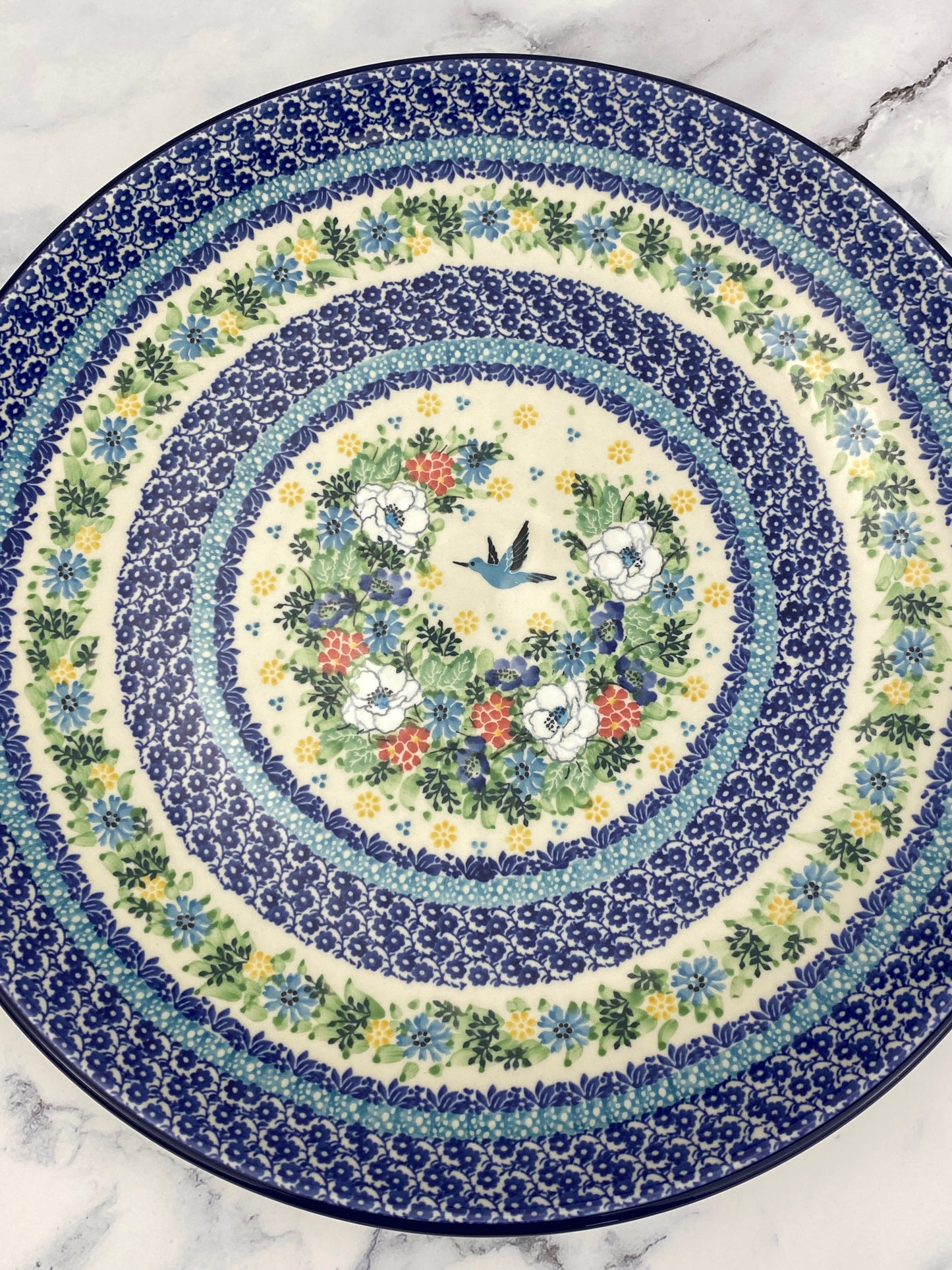 14" Round Unikat Platter - Shape 265 - Pattern U5155