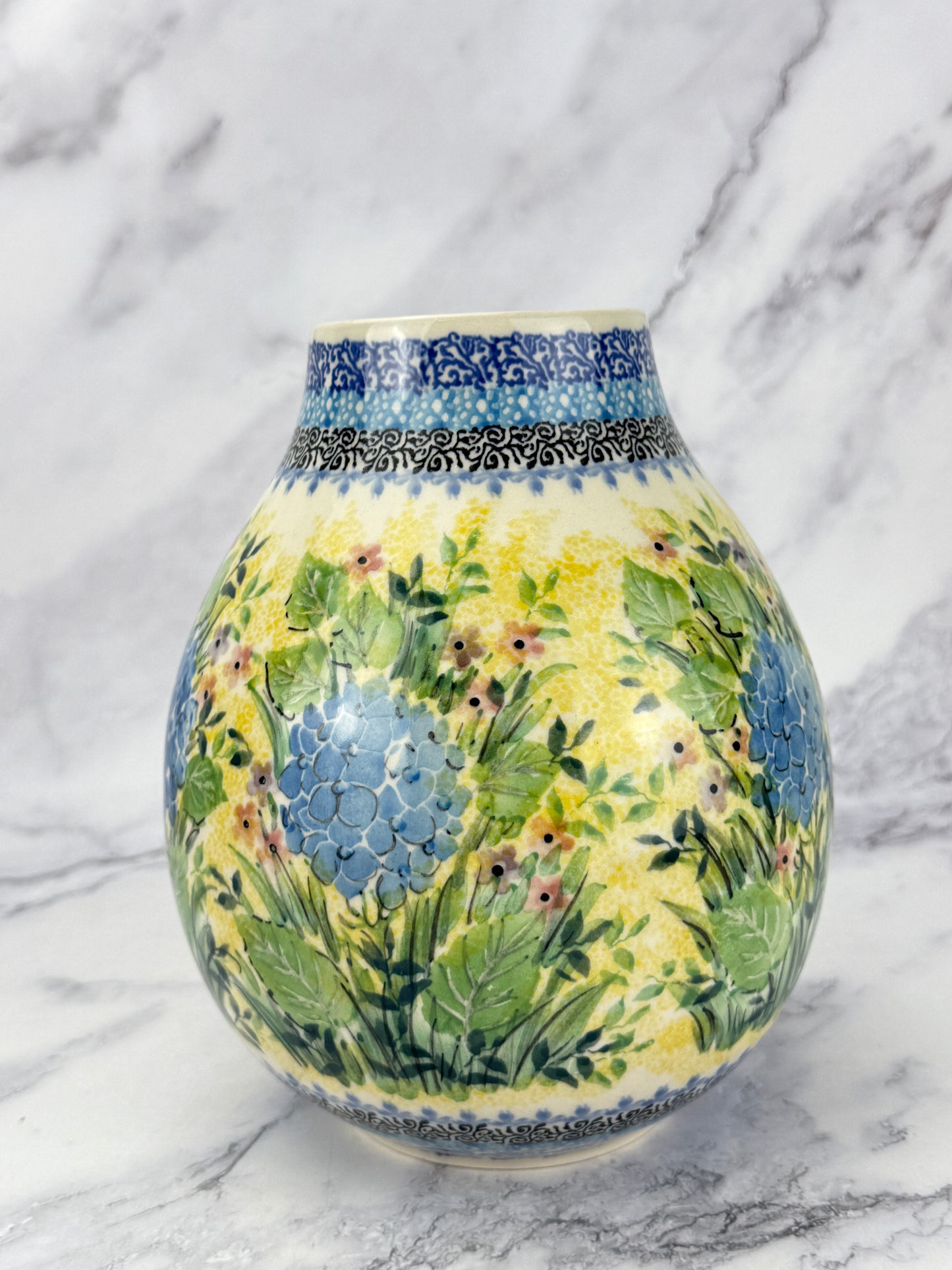 Round Unikat Vase - Shape F15 - Pattern U5048