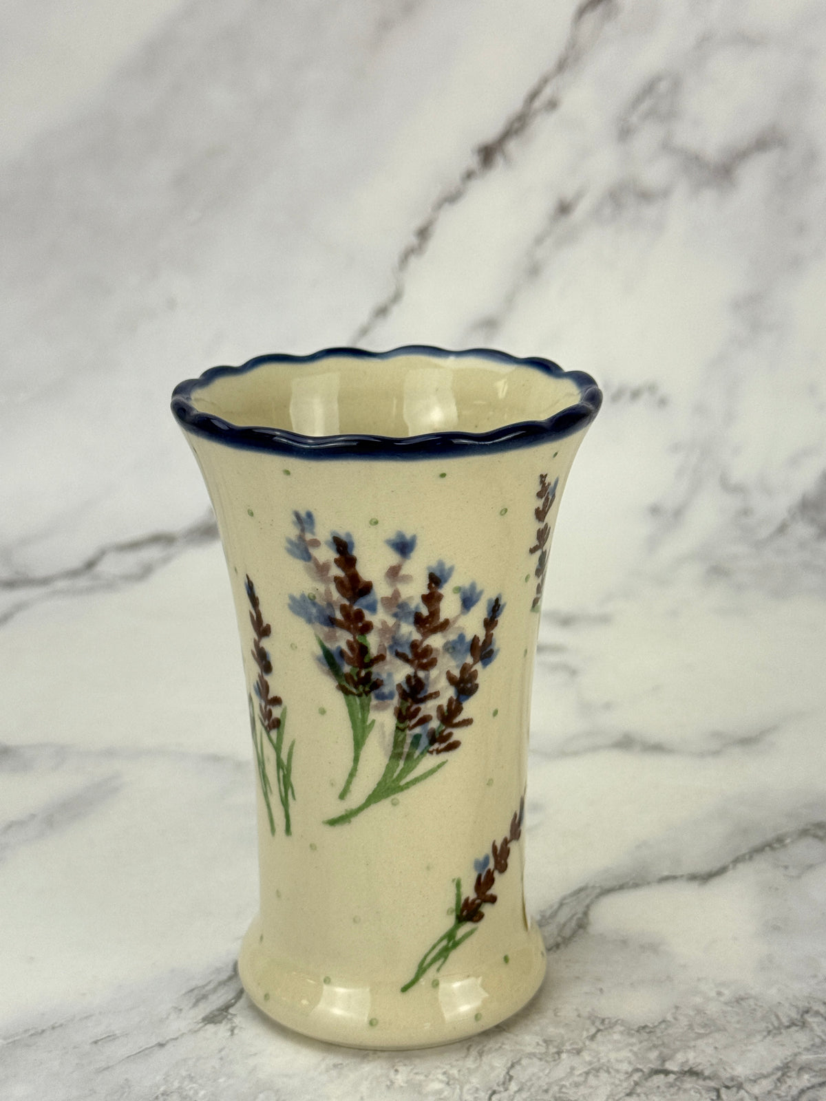 Ruffled Bud Vase - Shape 127 - Pattern 3308