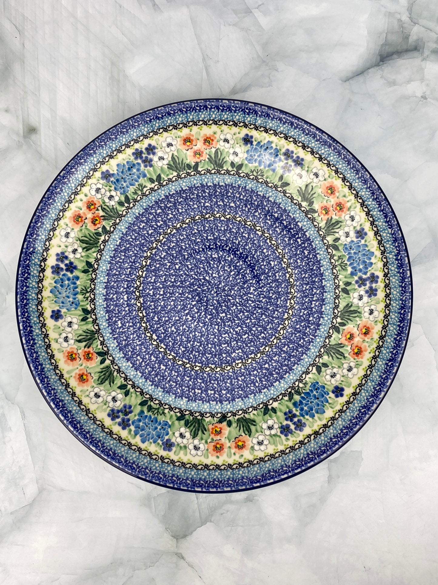 14" Round Unikat Platter - Shape 265 - Pattern U5113