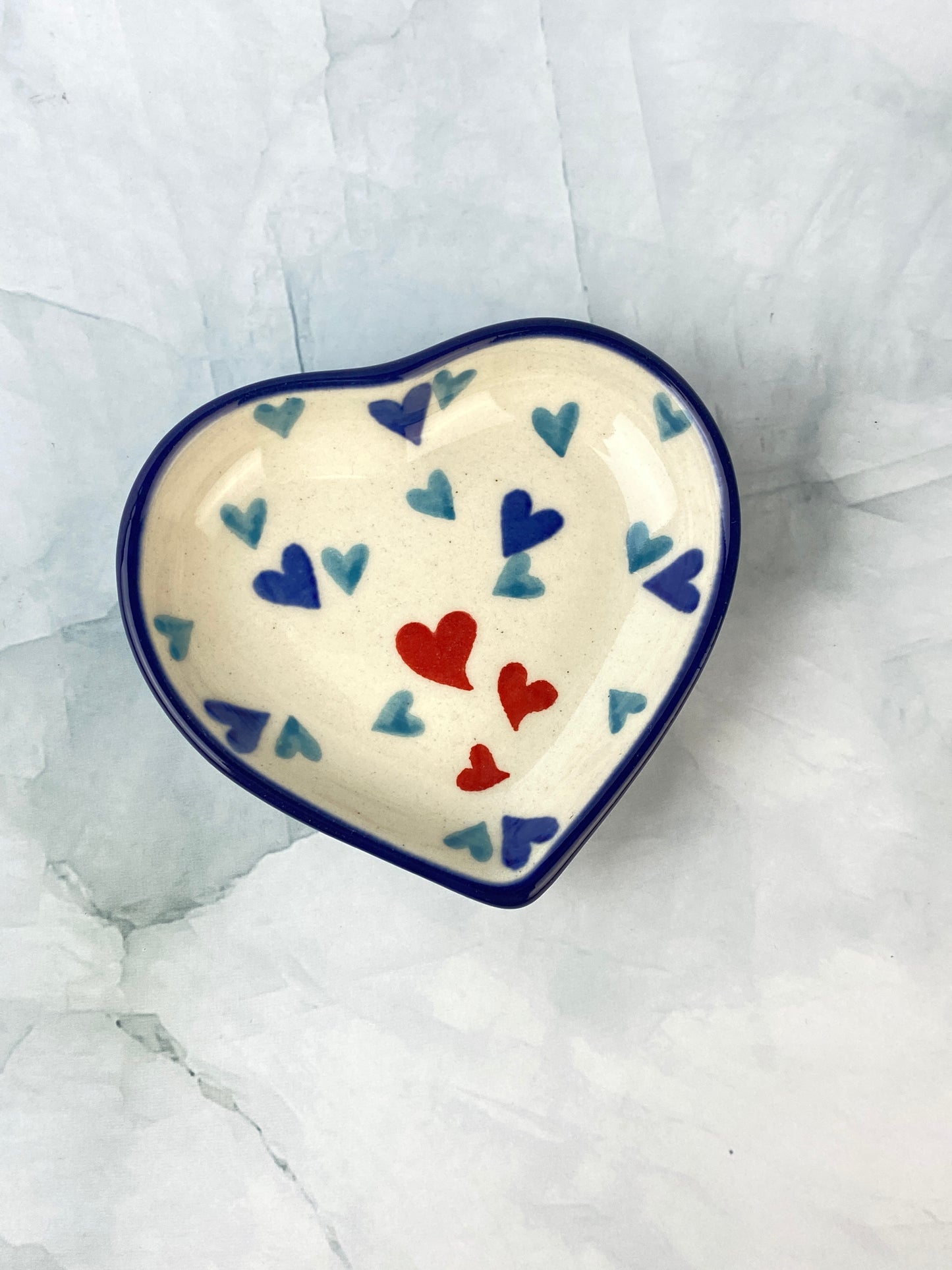 Heart Dish - Shape B64 - Pattern 2878