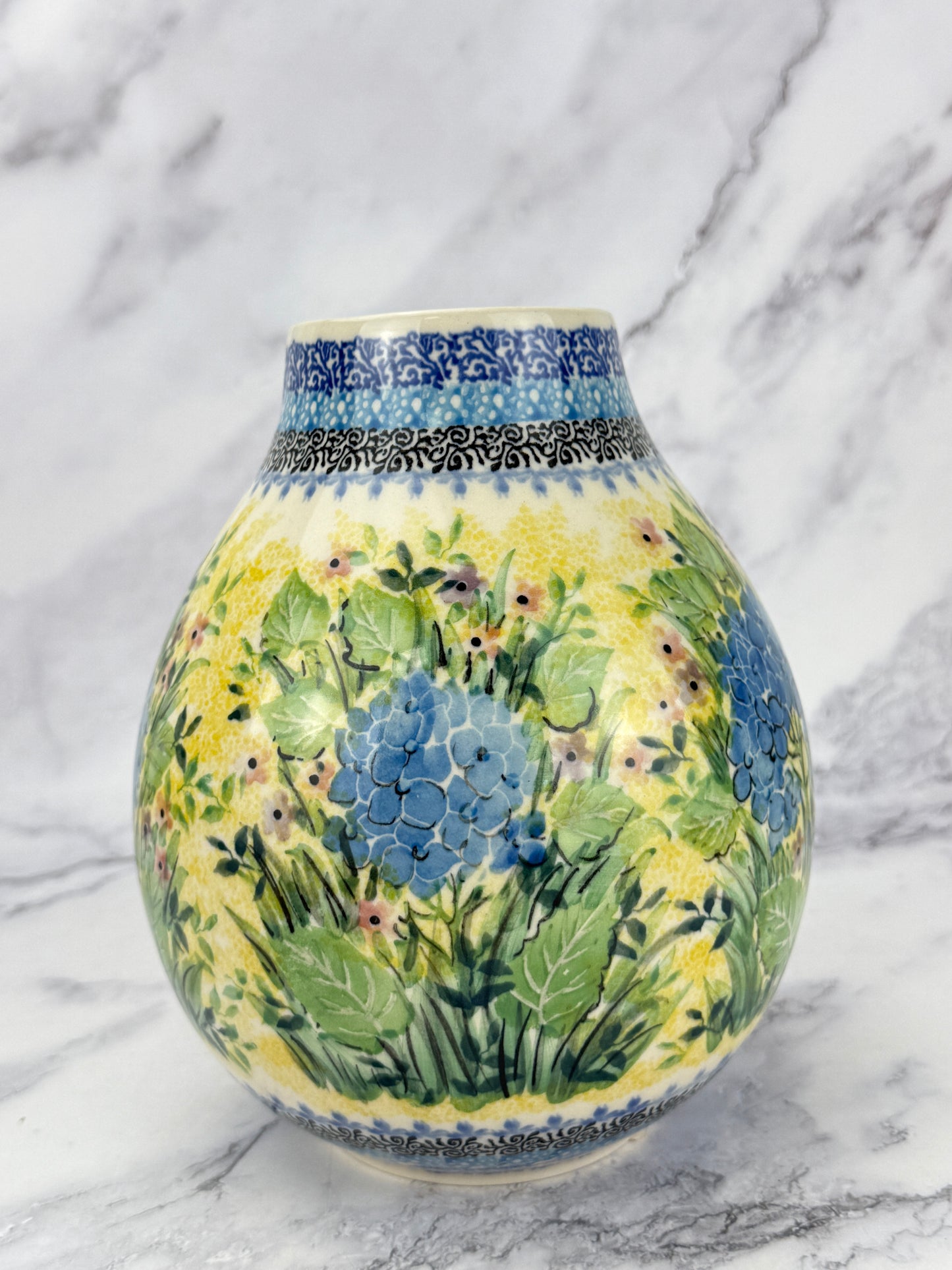 Round Unikat Vase - Shape F15 - Pattern U5048
