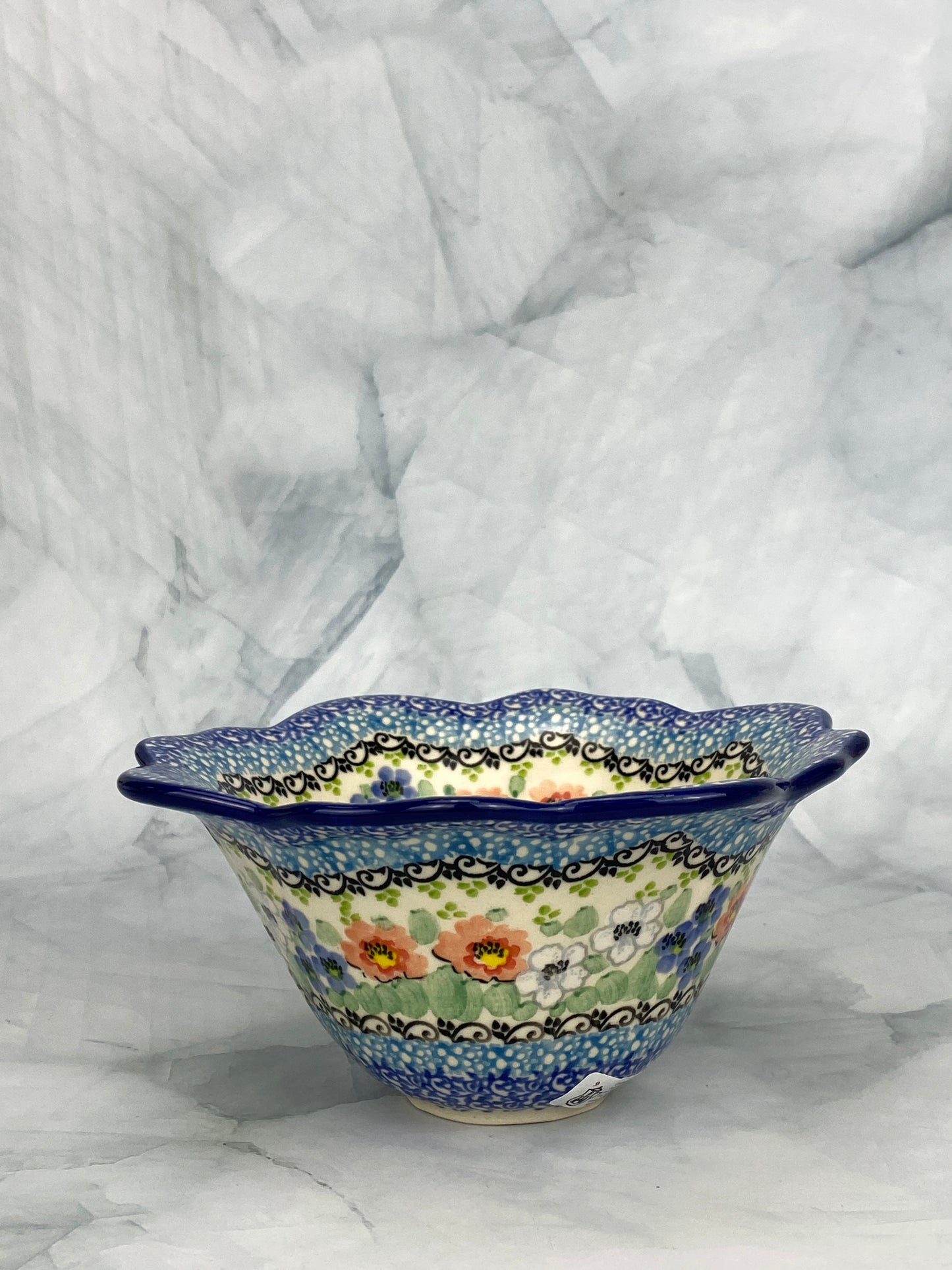 Small Flared Unikat Bowl - Shape A80 - Pattern U5113