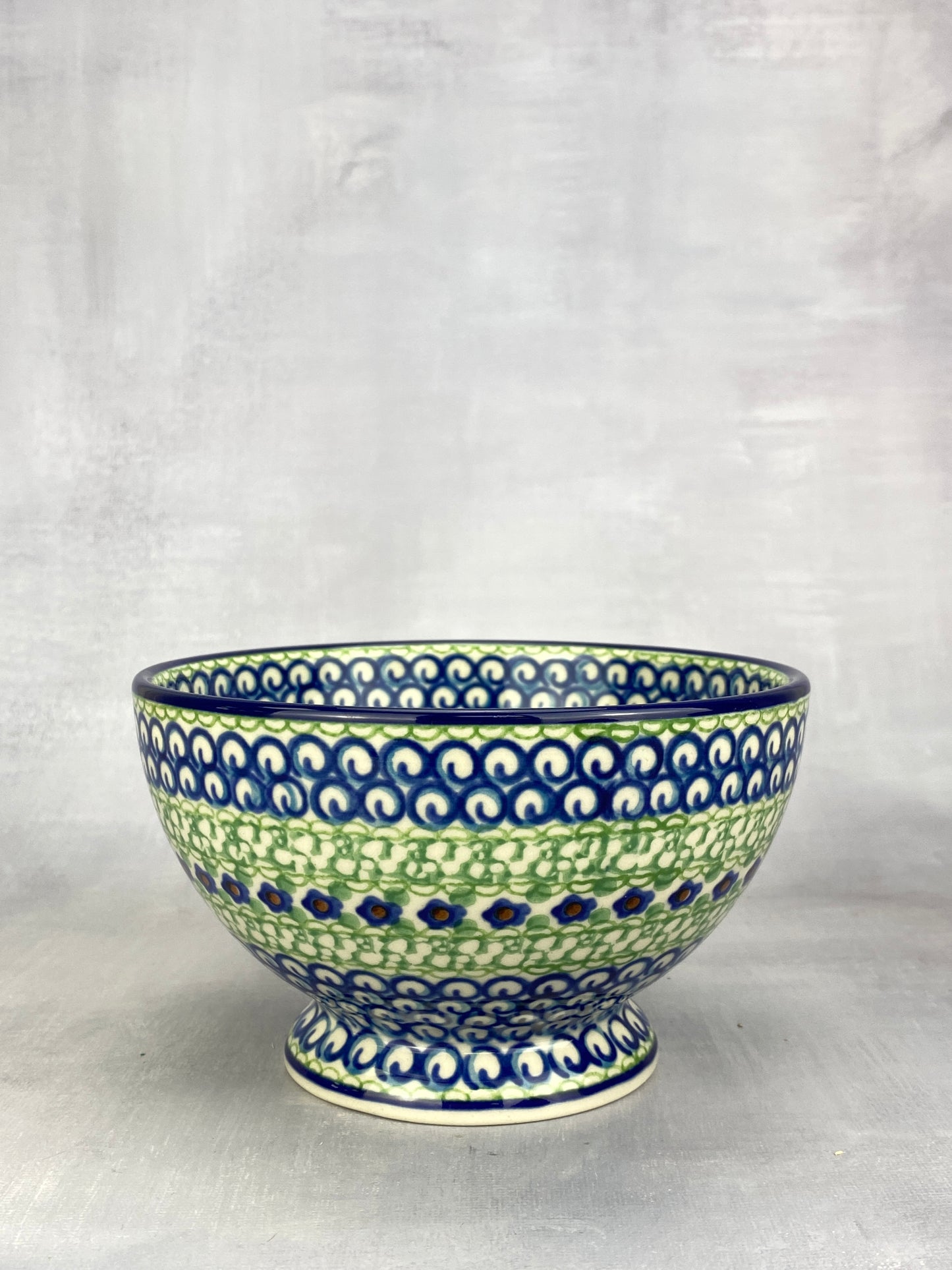 Unikat Pedestal Bowl - Shape 206 - Pattern U408D