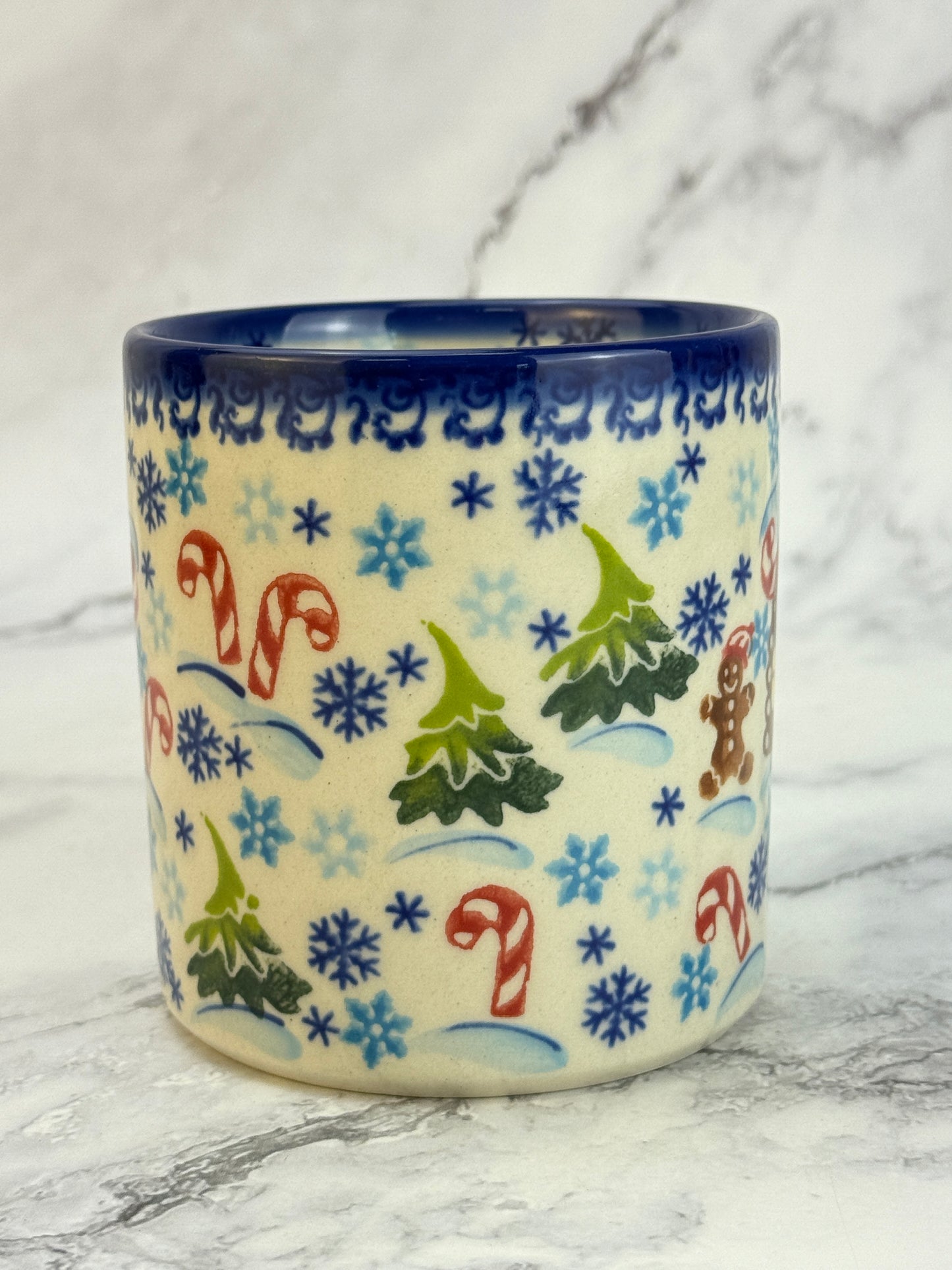 Vena Unikat 12oz Holiday Mug - Shape V055 - Gingerbread