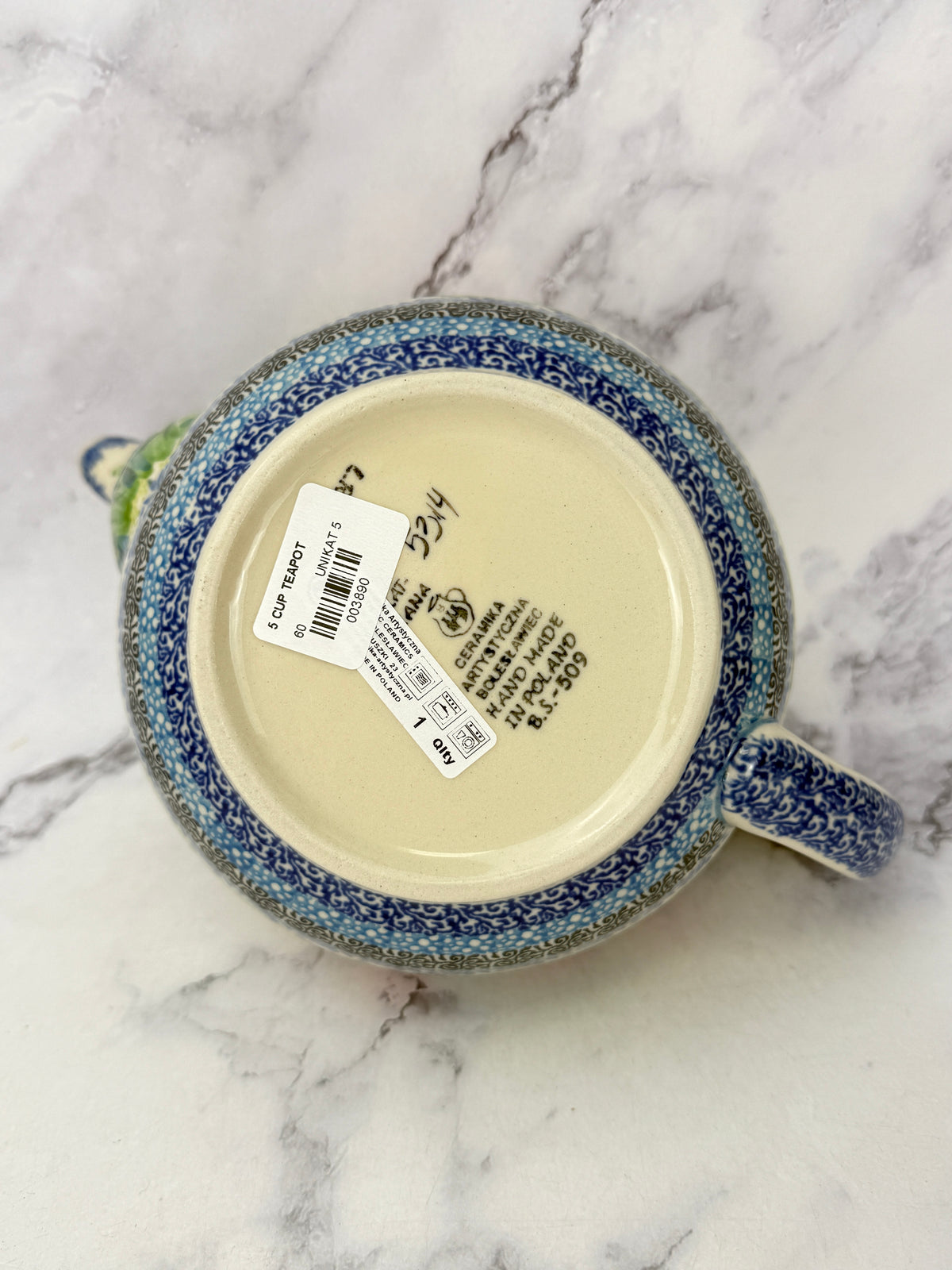 Unikat 5 Cup Teapot - Shape 60 - Pattern U5314