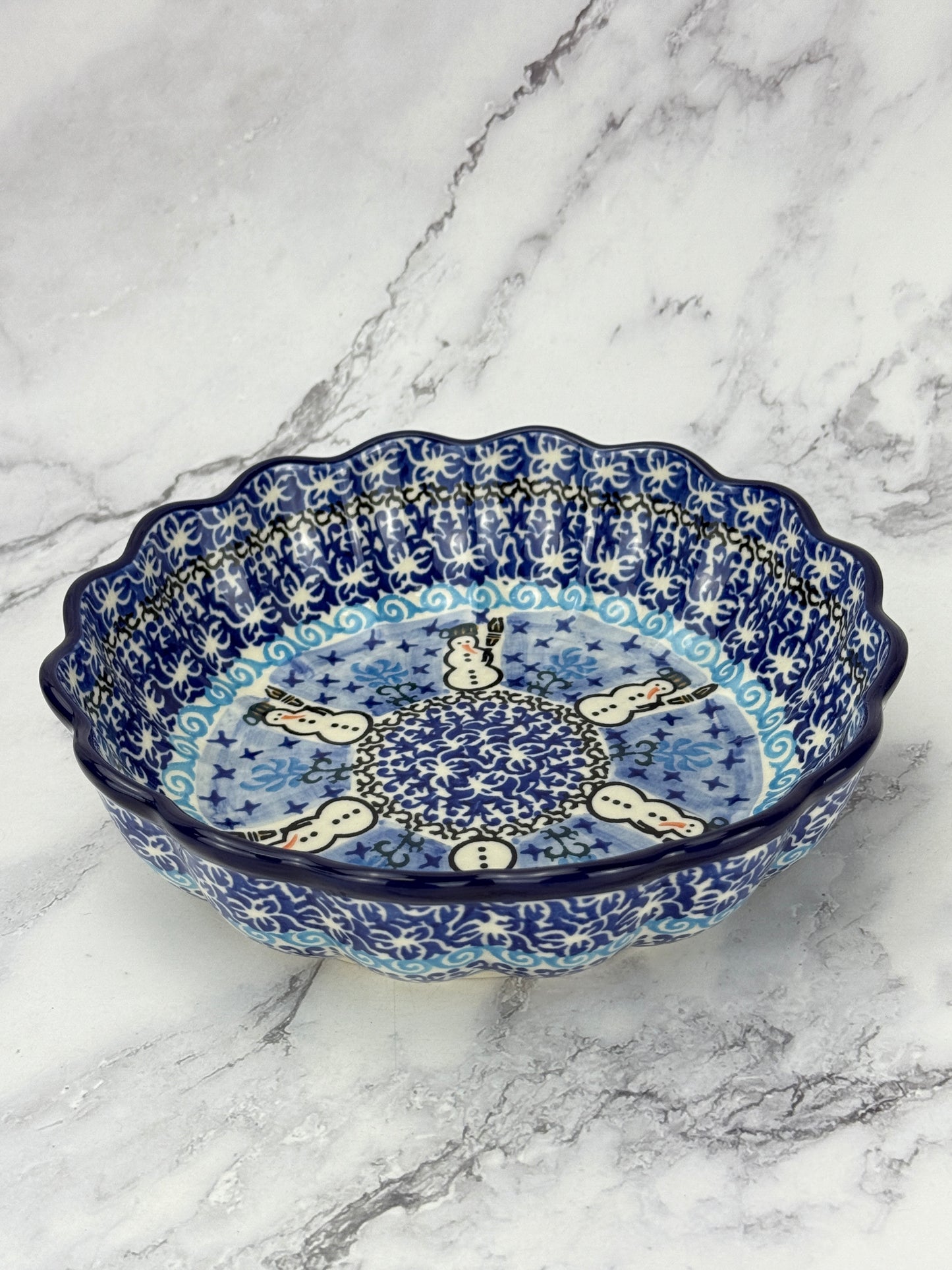 Unikat Scalloped Bowl - Shape 974 - Pattern U1634
