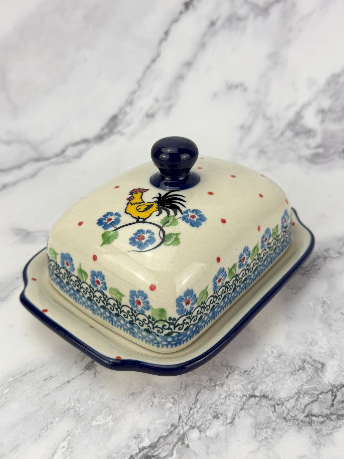 Euro Butter Dish - Shape 295 - Pattern 2739