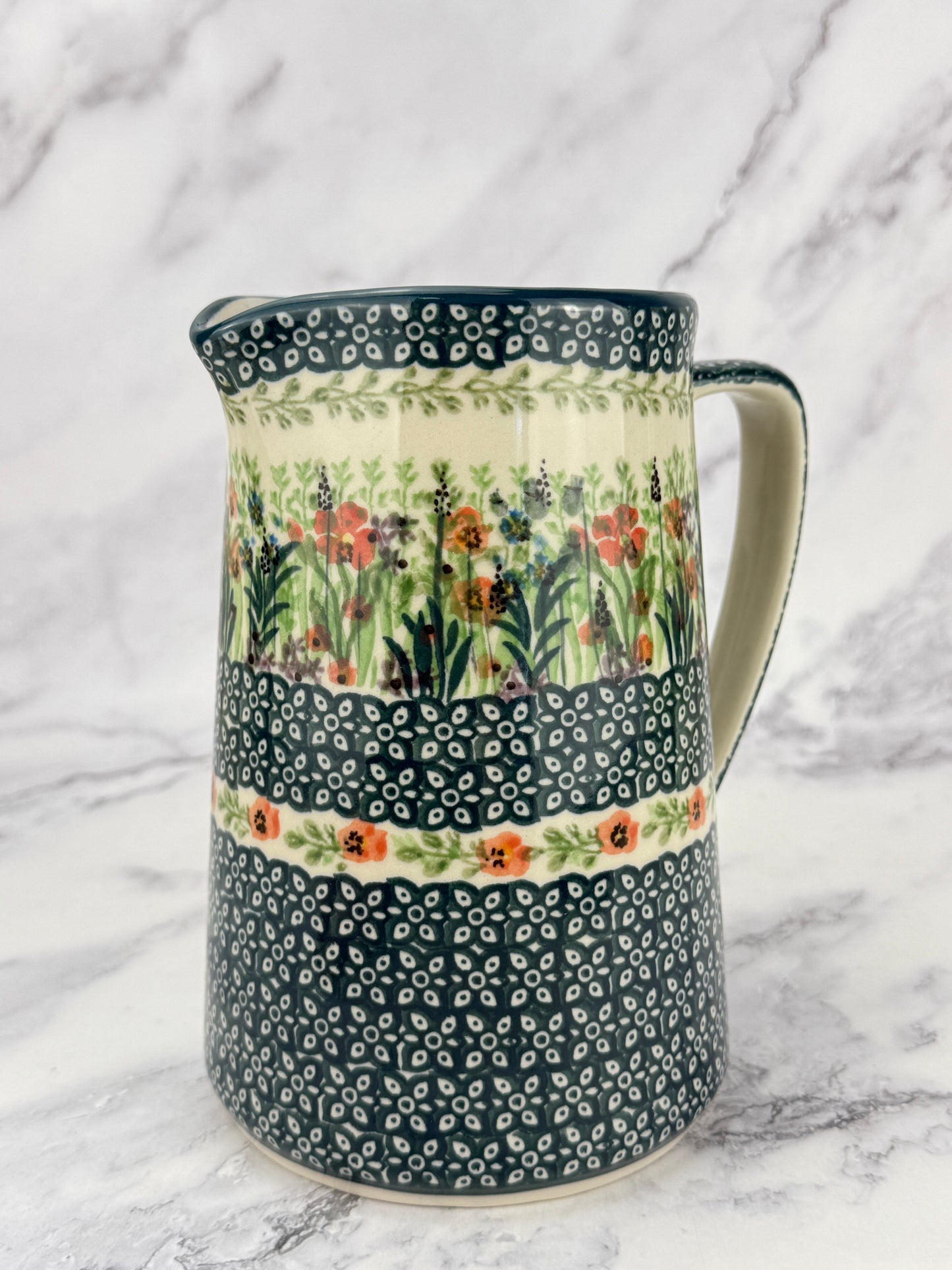 Tall Unikat Pitcher  - Shape G46  - Pattern U4335