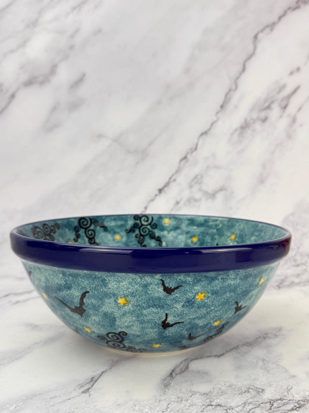 9" Medium Unikat Kitchen Bowl - Shape 56 - Pattern U5264