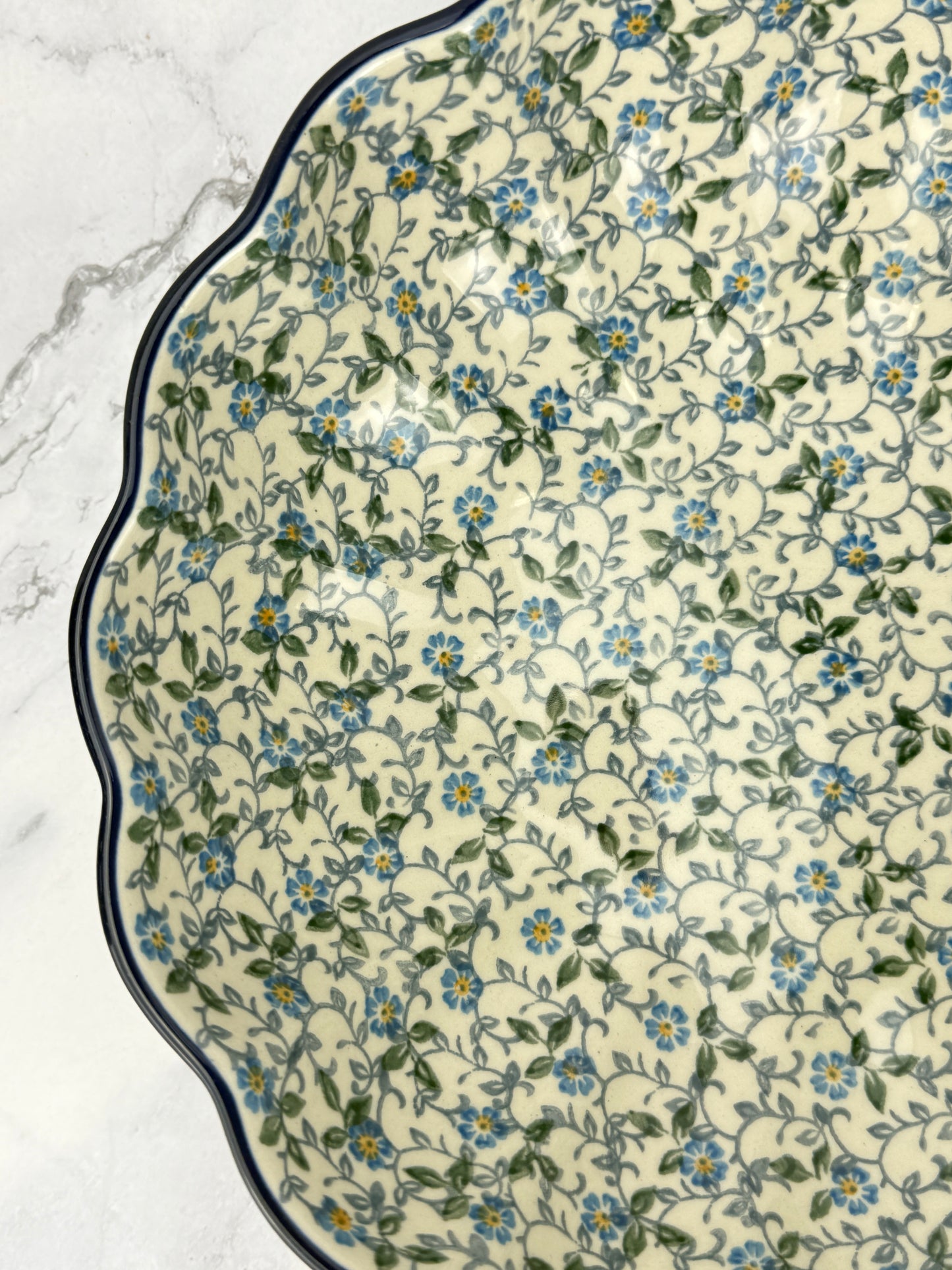 Large Scalloped Bowl - Shape 447 - Pattern 2089