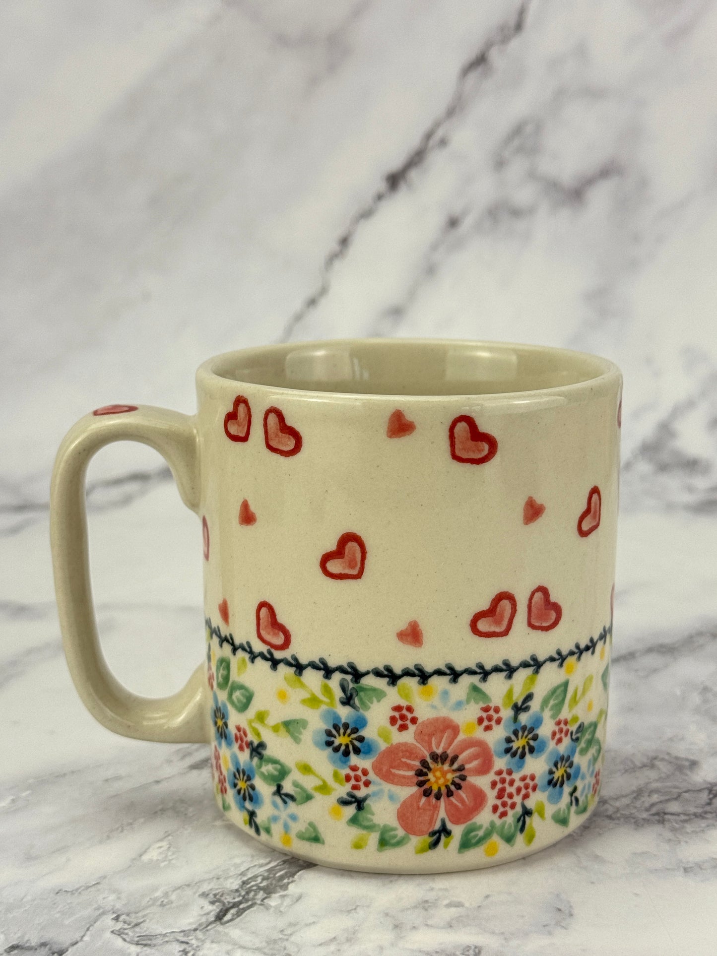 Vena Unikat 12oz Art Mug - Shape V055 - Pink Bunny