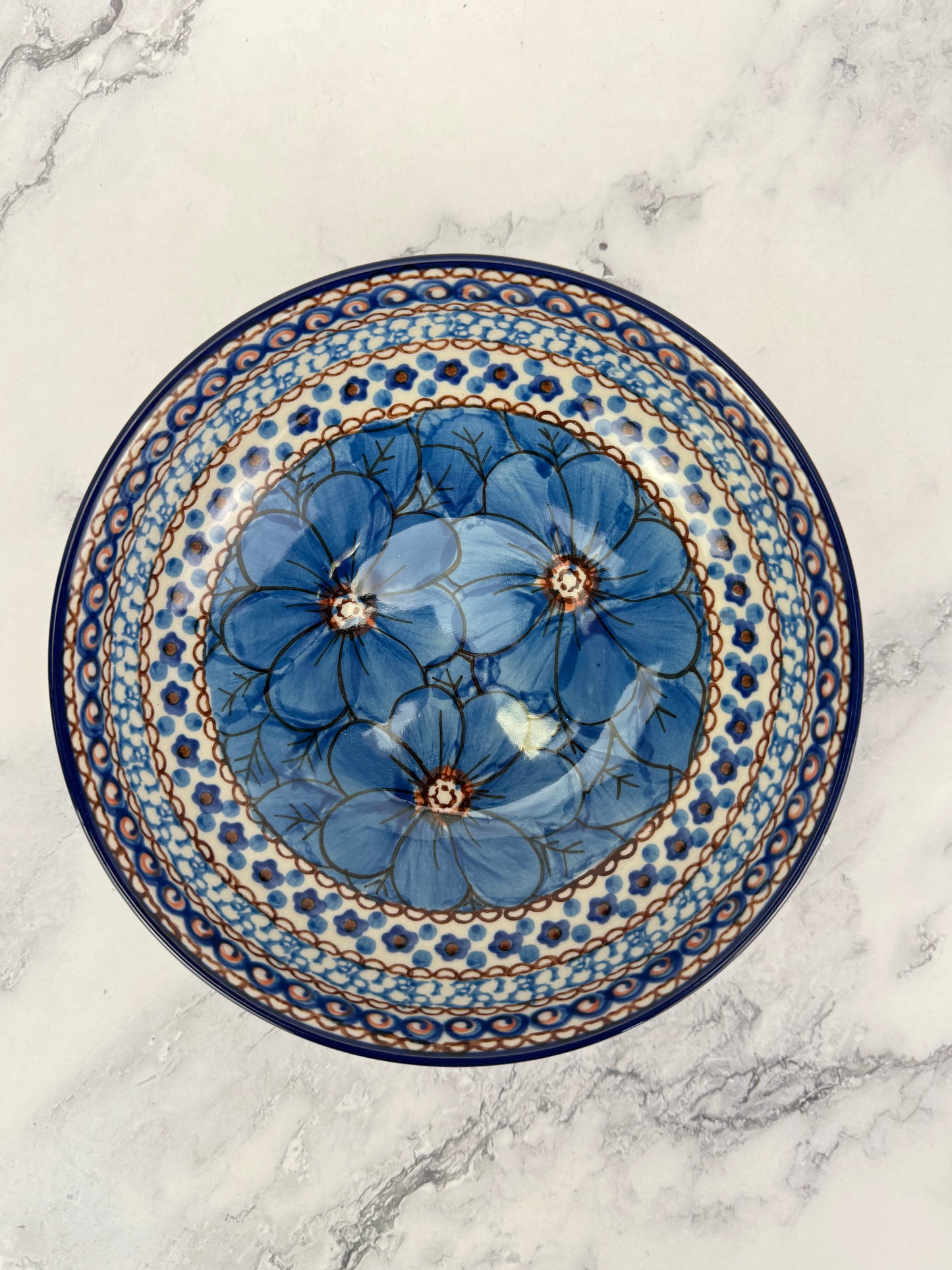 6.5" Unikat Serving Bowl - Shape B90 - Pattern U408C