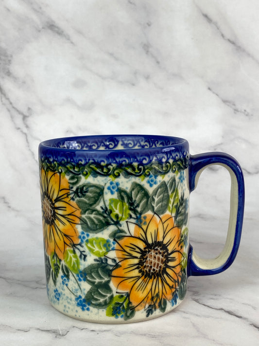 Vena Unikat 12oz Mug - Shape V055 - Pattern A563 Sunflower