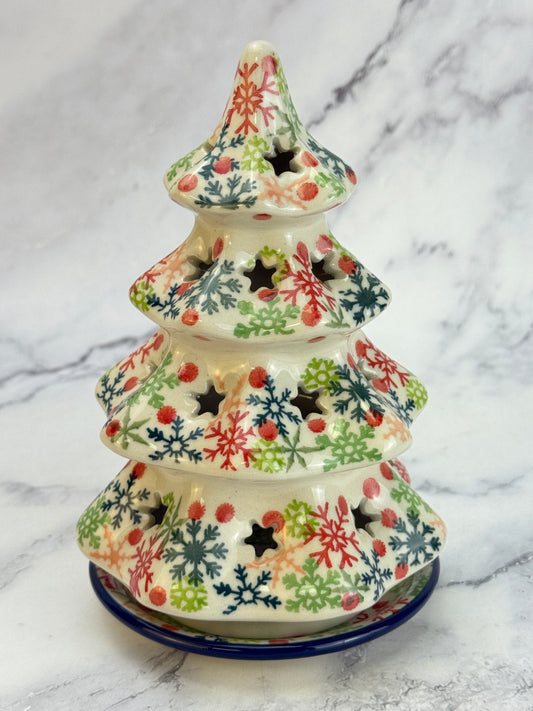 Medium Unikat Christmas Tree - Shape 513 - Pattern U5038