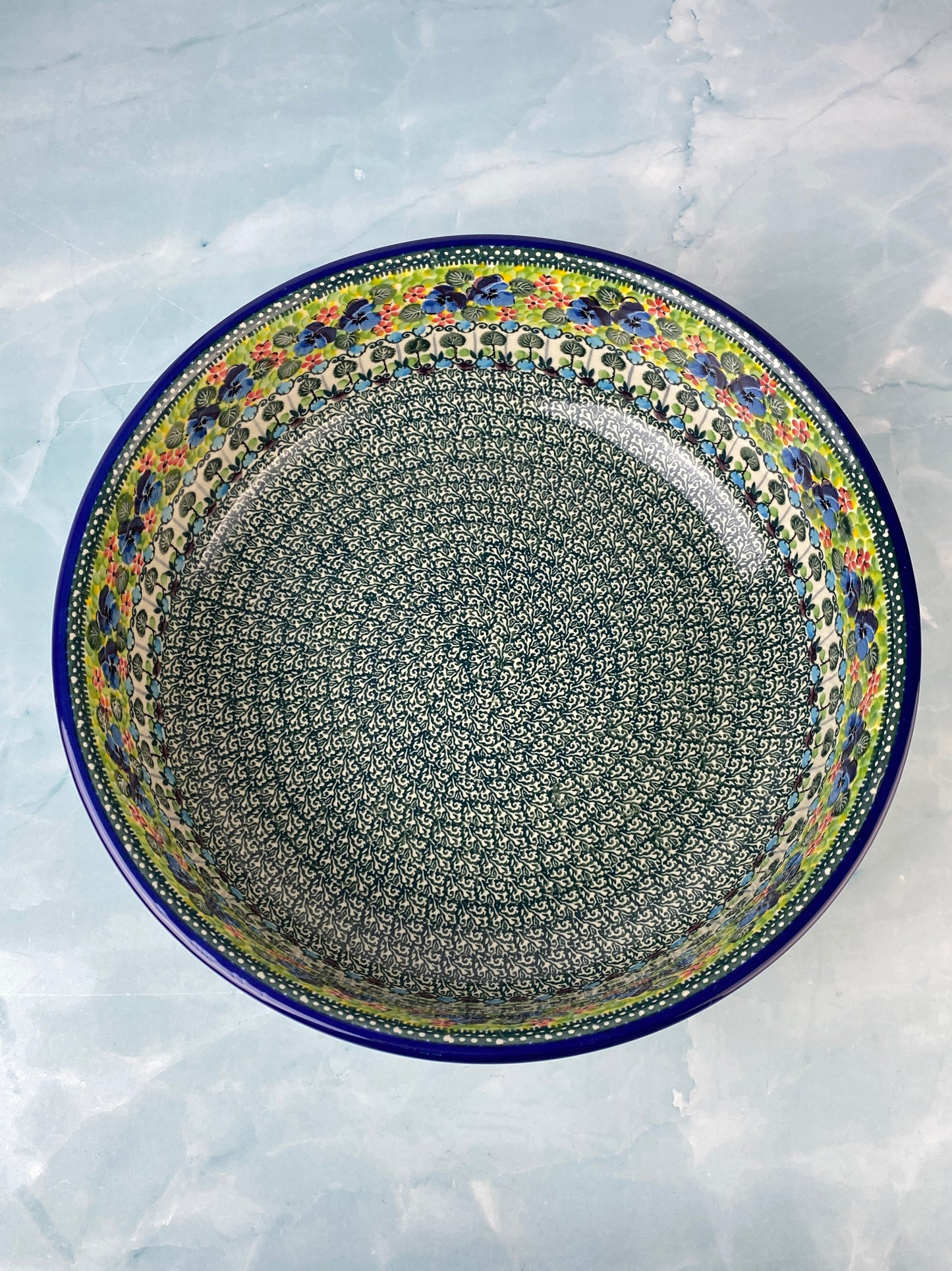 Large Unikat Serving Bowl - Shape 116 - Pattern U4841