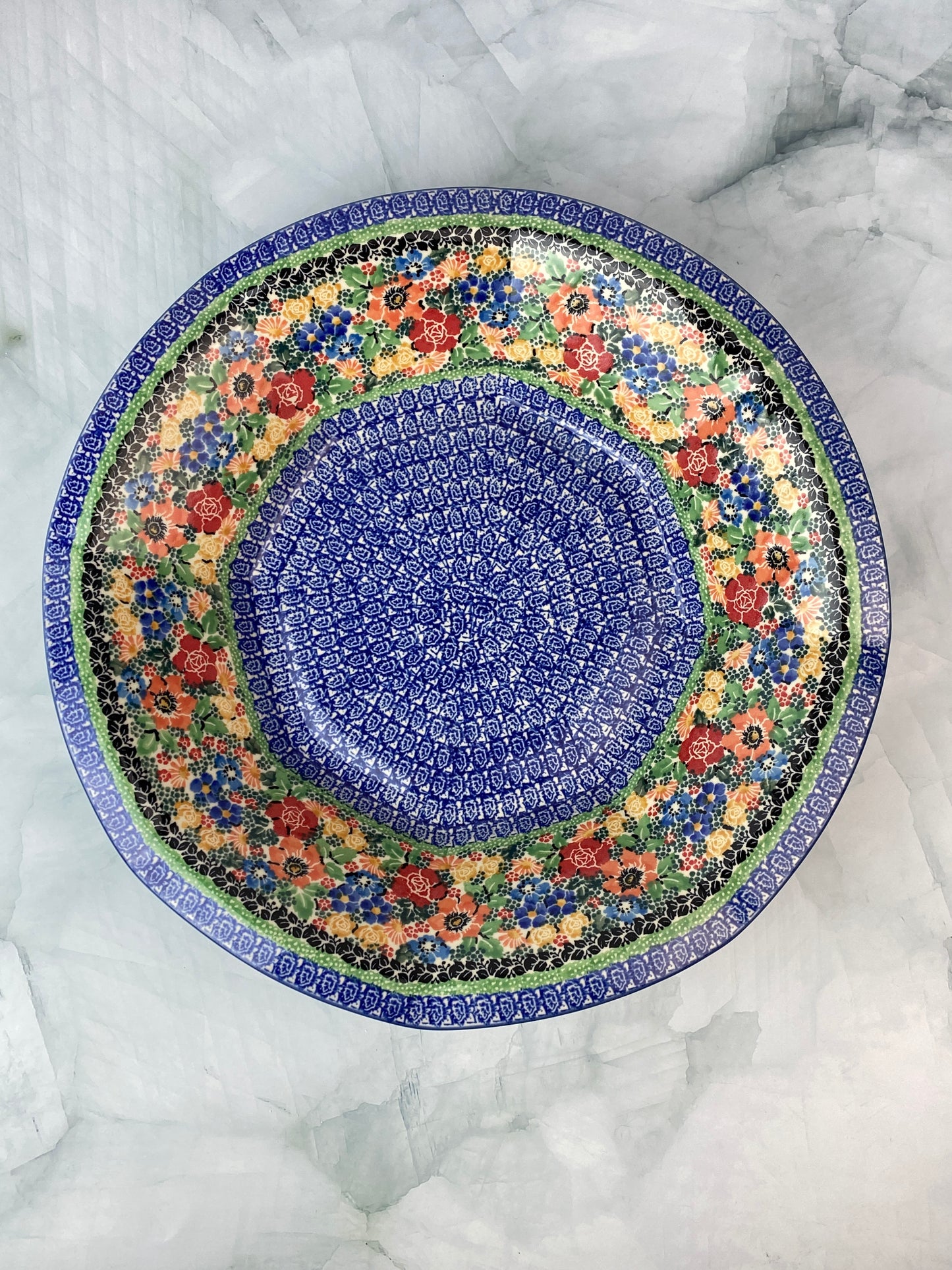 Extra Large Flared Unikat Bowl - Shape 801 - Pattern U4011