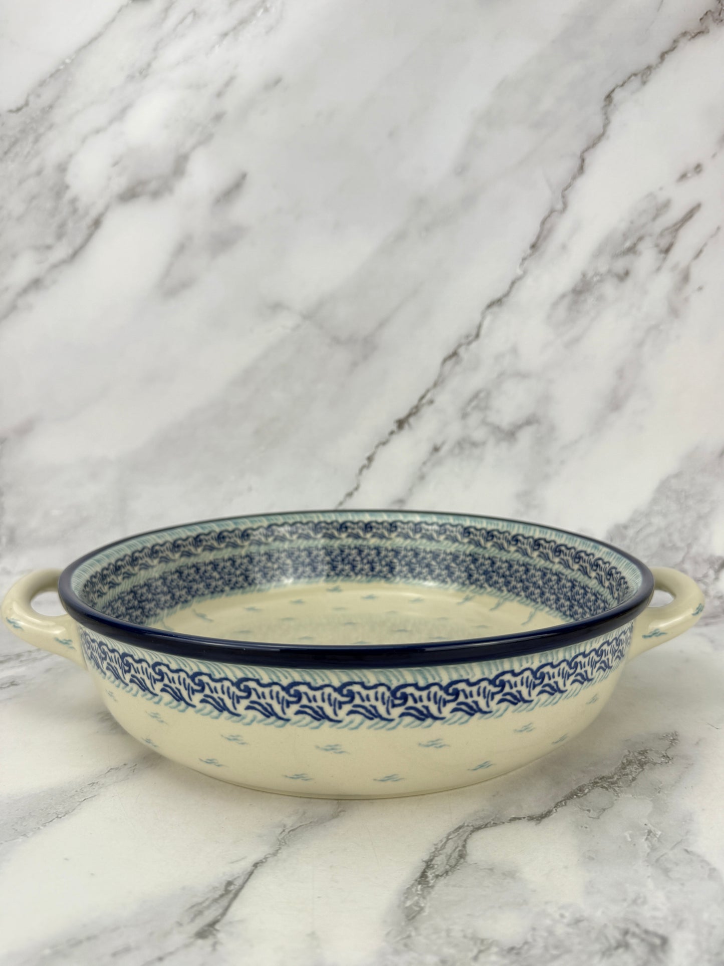 10" Round Baker With Handles - Shape 420 - Pattern 2931