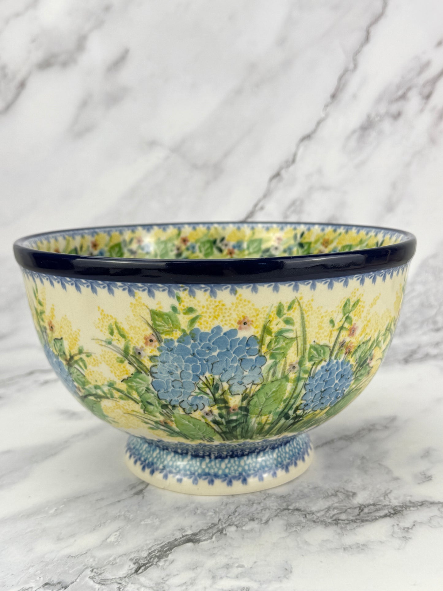 Unikat Pedestal Serving Bowl - Shape A14 - Pattern U5048