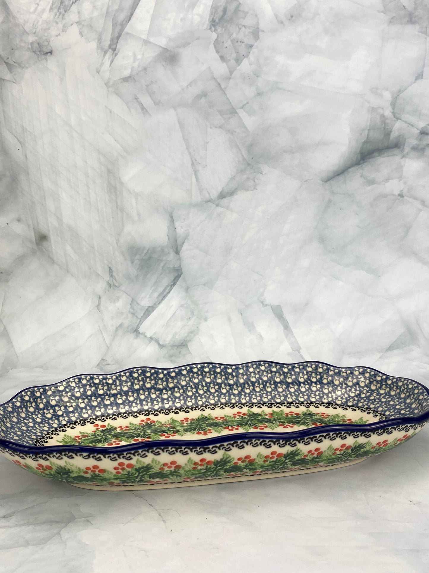 Scalloped Tray - Shape A42 - Pattern 1734