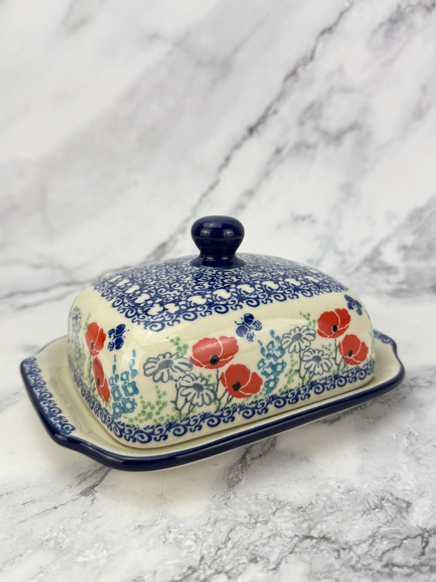 Euro Butter Dish - Shape 295 - Pattern 2901