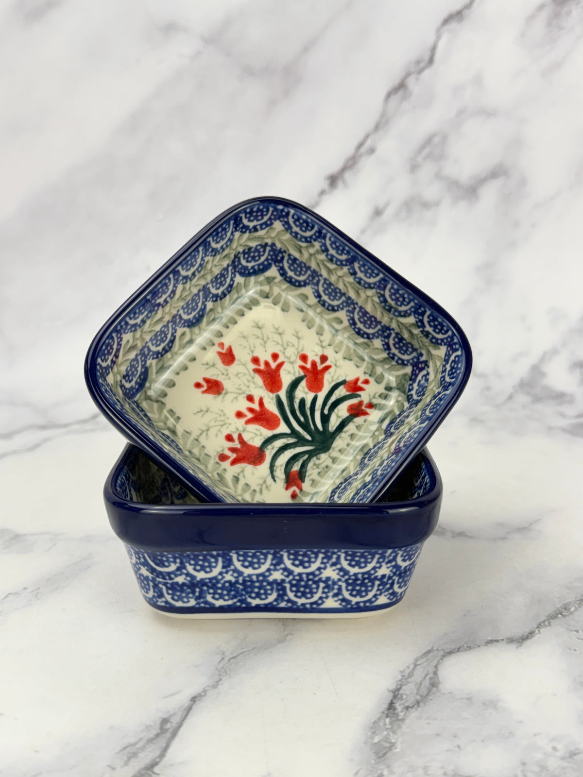 Small Square Dish - Shape 428 - Pattern 1437
