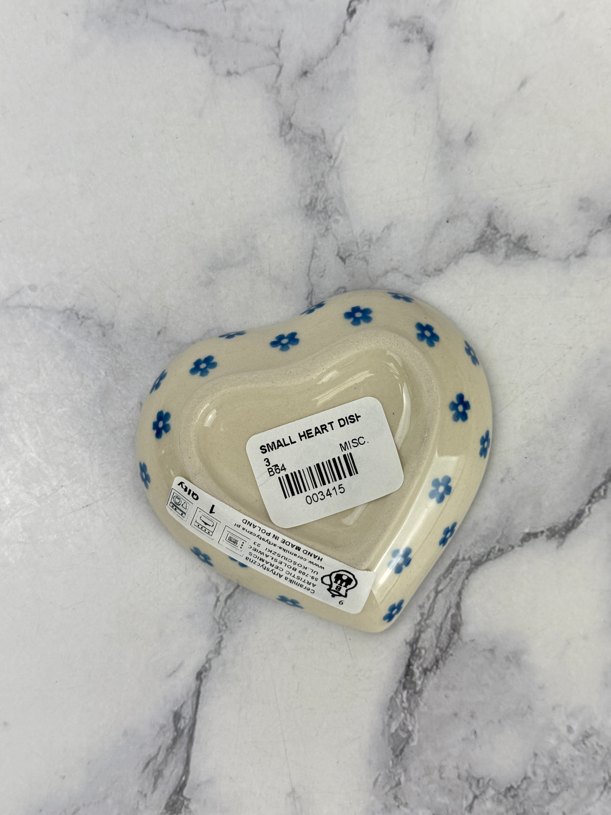 Heart Dish - Shape B64 - Pattern 2222