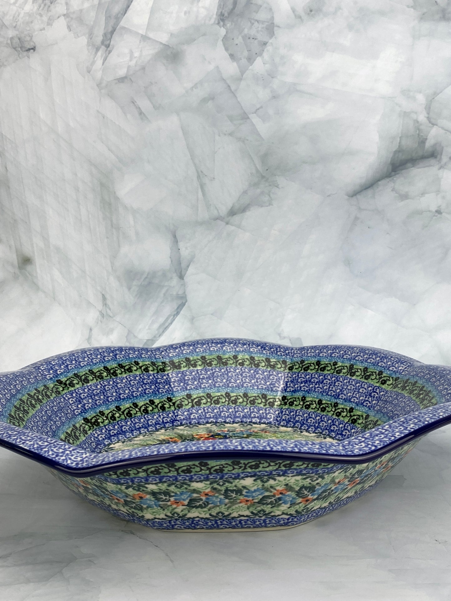 Extra Large Flared Unikat Bowl - Shape 801 - Pattern U4553